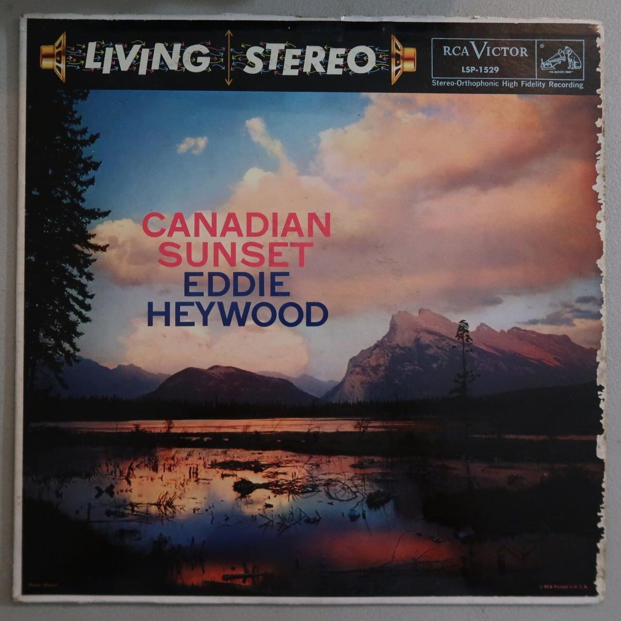 EDDIE HEYWOOD CANADIAN SUNSET VINYL LP RCA RECORD VG... - Depop