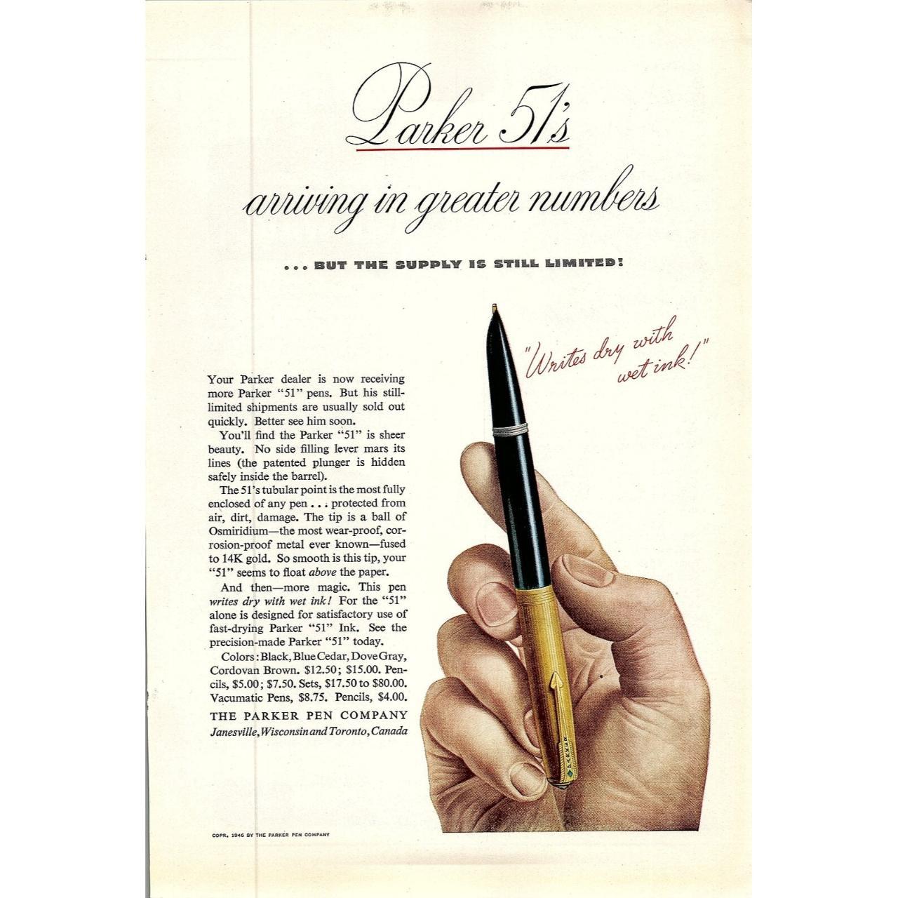 Product Image 2 - 1946 PARKER PEN COMPANY PARKER