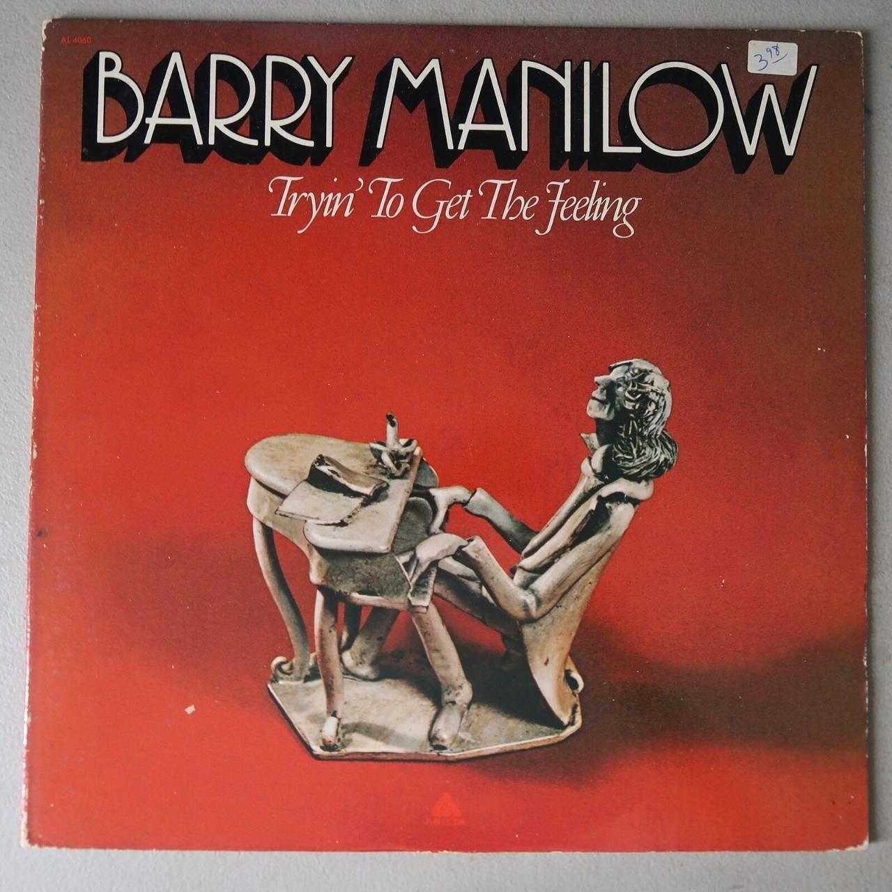 Barry Manilow Tryin To Get The Feeling Vinyl Lp Depop