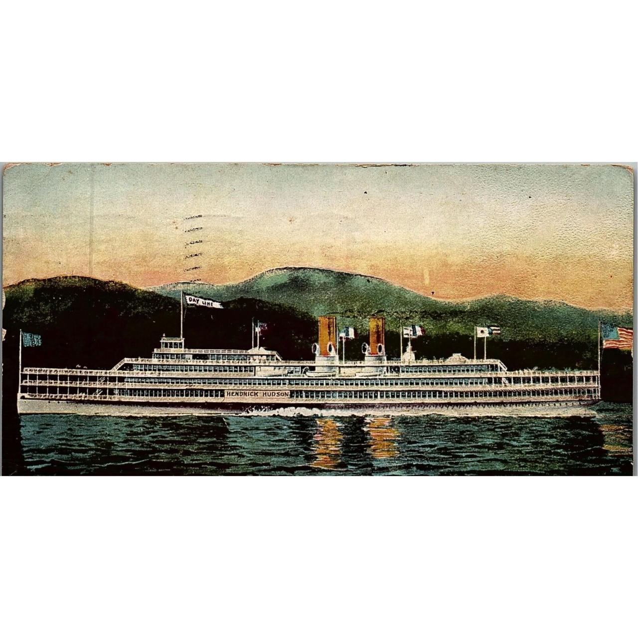 1906 HENDRICK HUDSON STEAMER SAUGERTIES NY HUDSON... Depop
