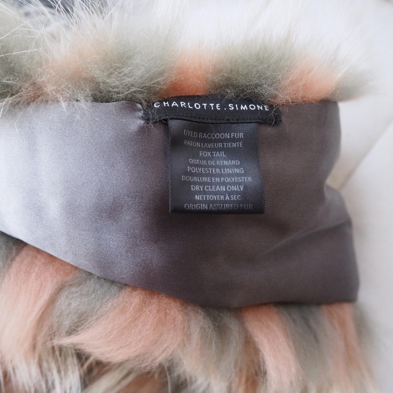 国内発 | CHARLOTTE SIMONE ♥ Popsicle real-fur stole Charlotte Simone rare genuine popsicle fur stole in | Depop