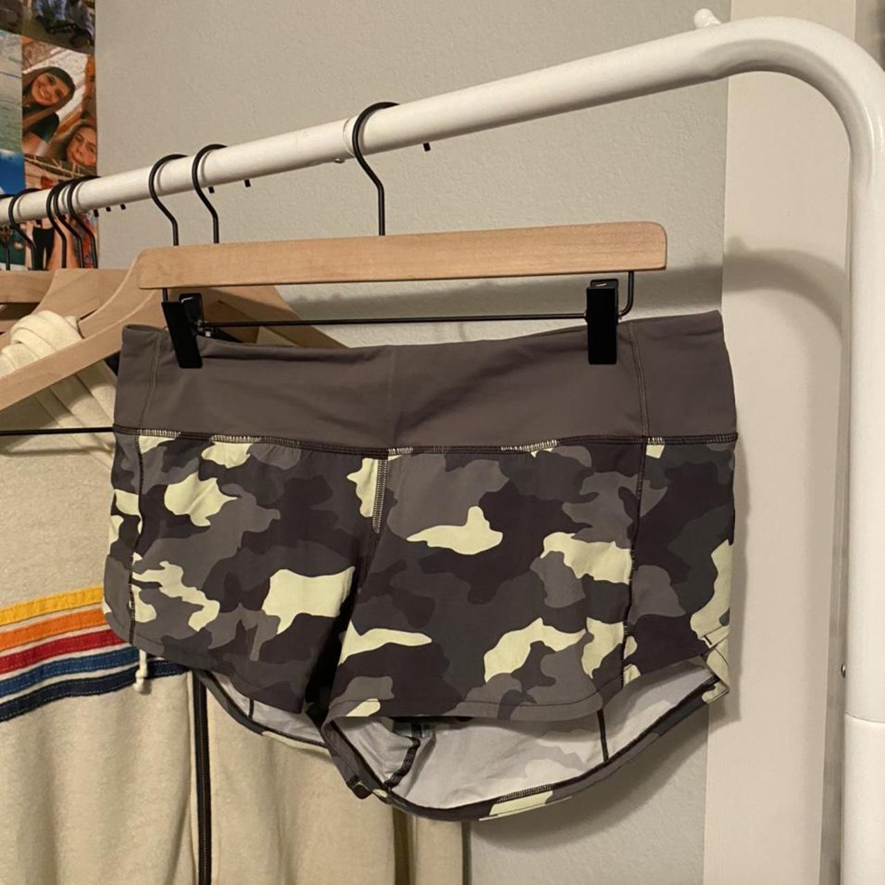 Lululemon Camo Speed Up Shorts In Inseam Like Depop