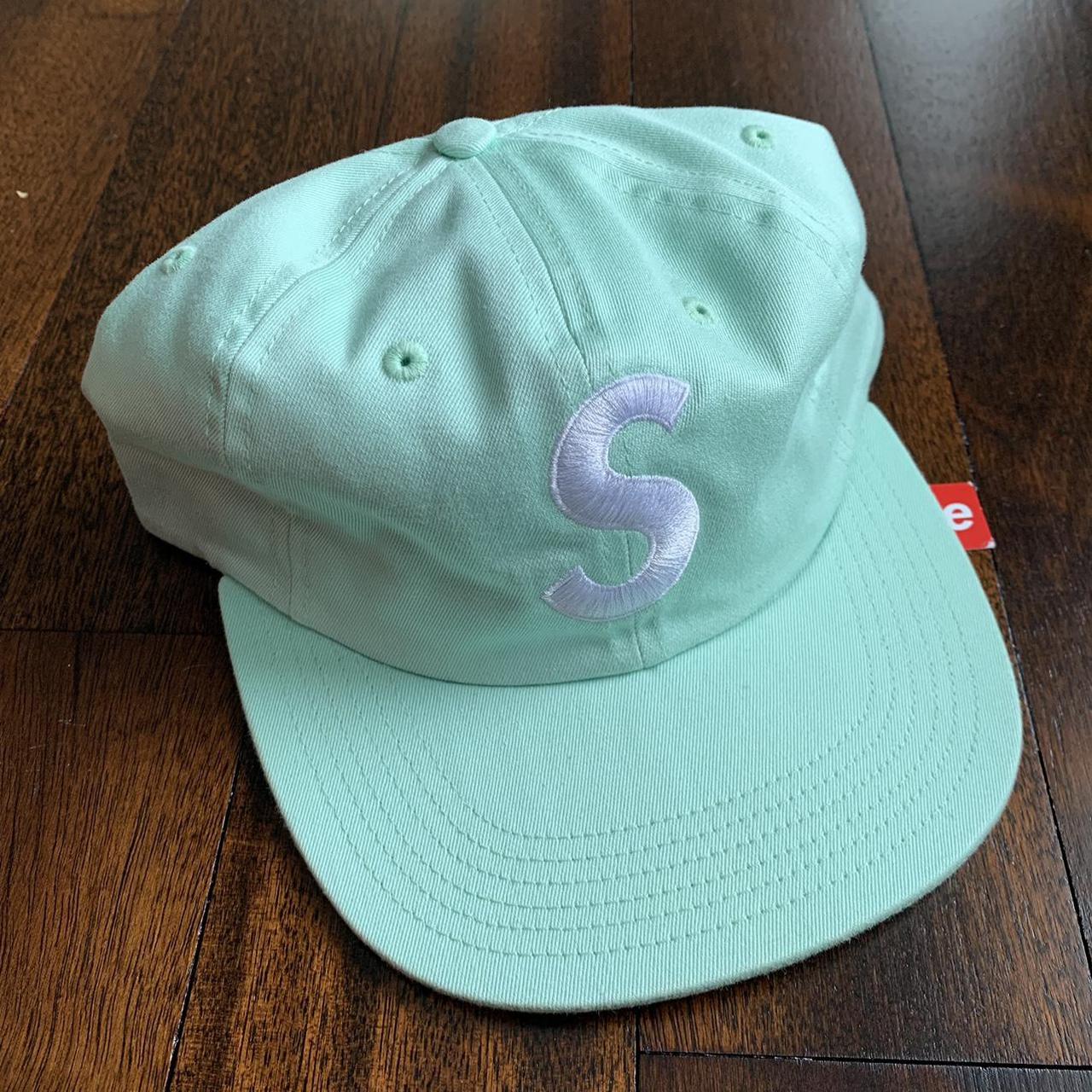 S/S15 DSWT Supreme S logo 6 panel Strapback Hat Mint... - Depop