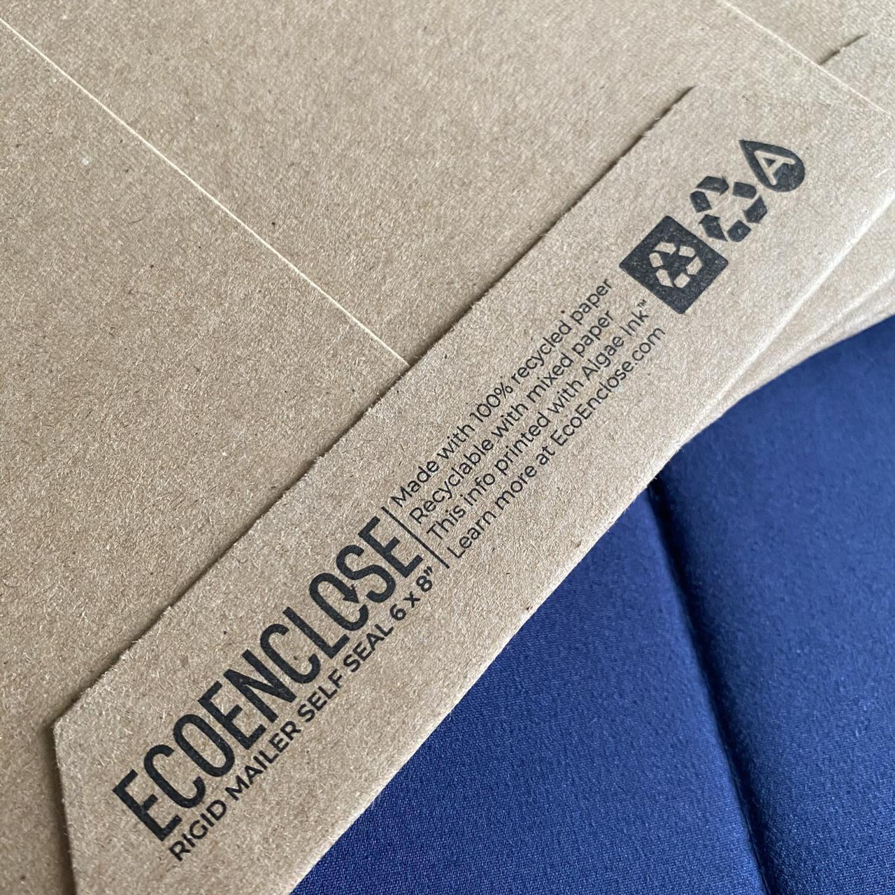 EcoEnclose 100 RECYCLED RIGID MAILERS SELF SEAL Depop