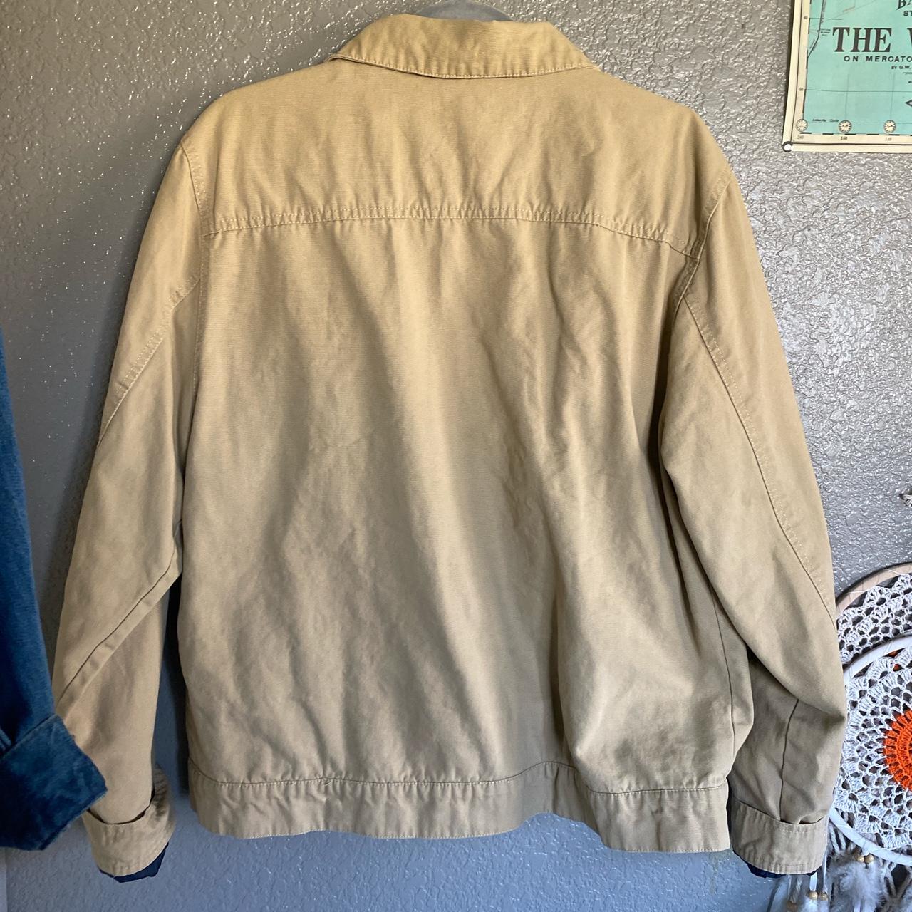 Tan jacket worn once, great condition. bought in... - Depop