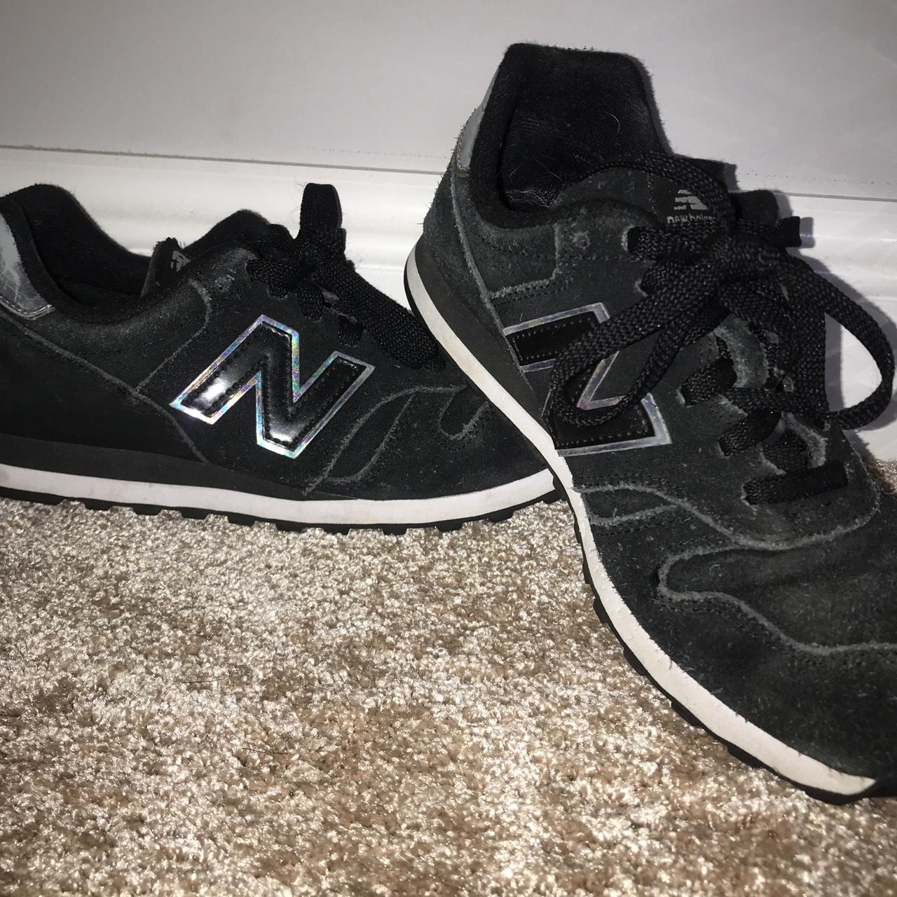 New balance holographic store shoes