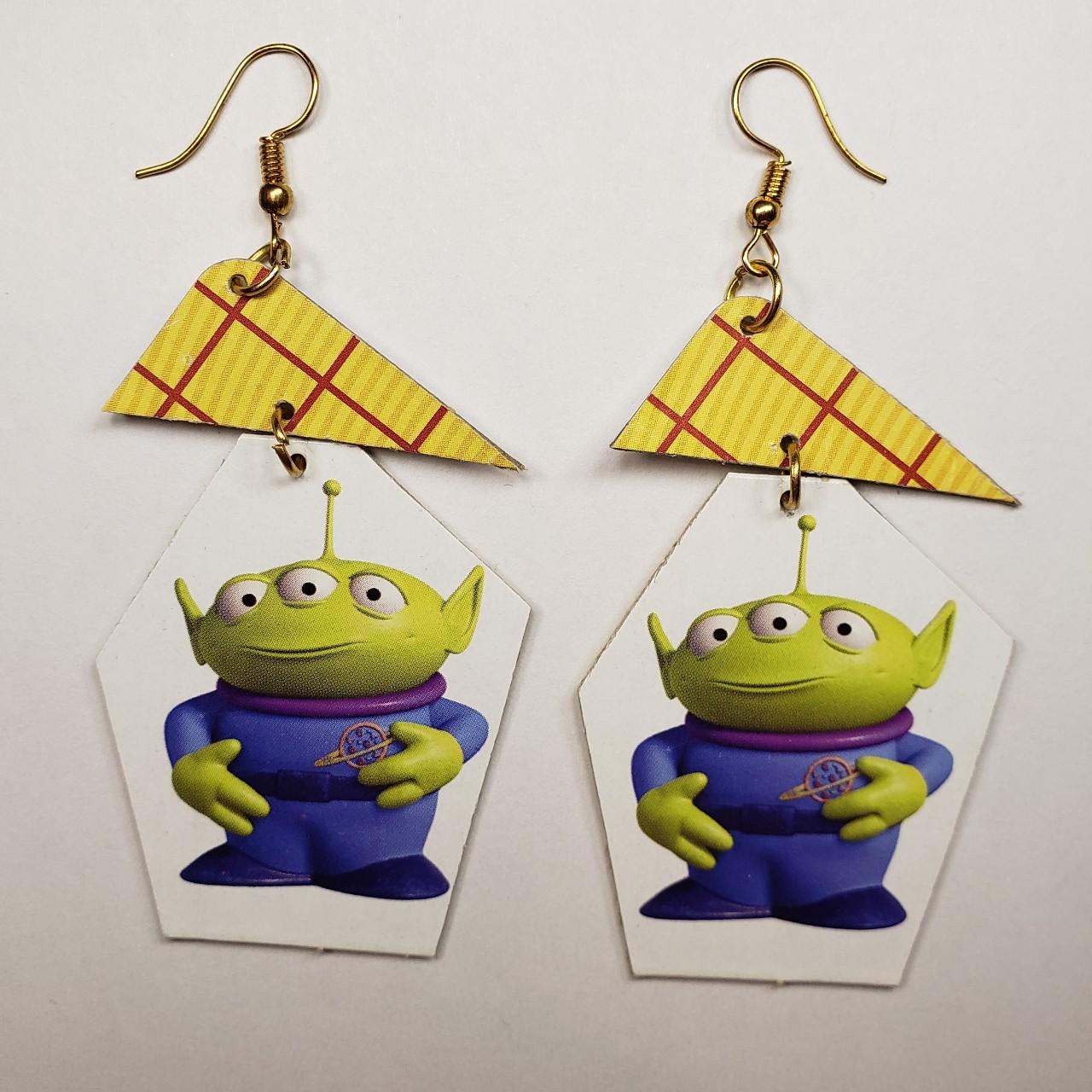 Toy story online alien earrings