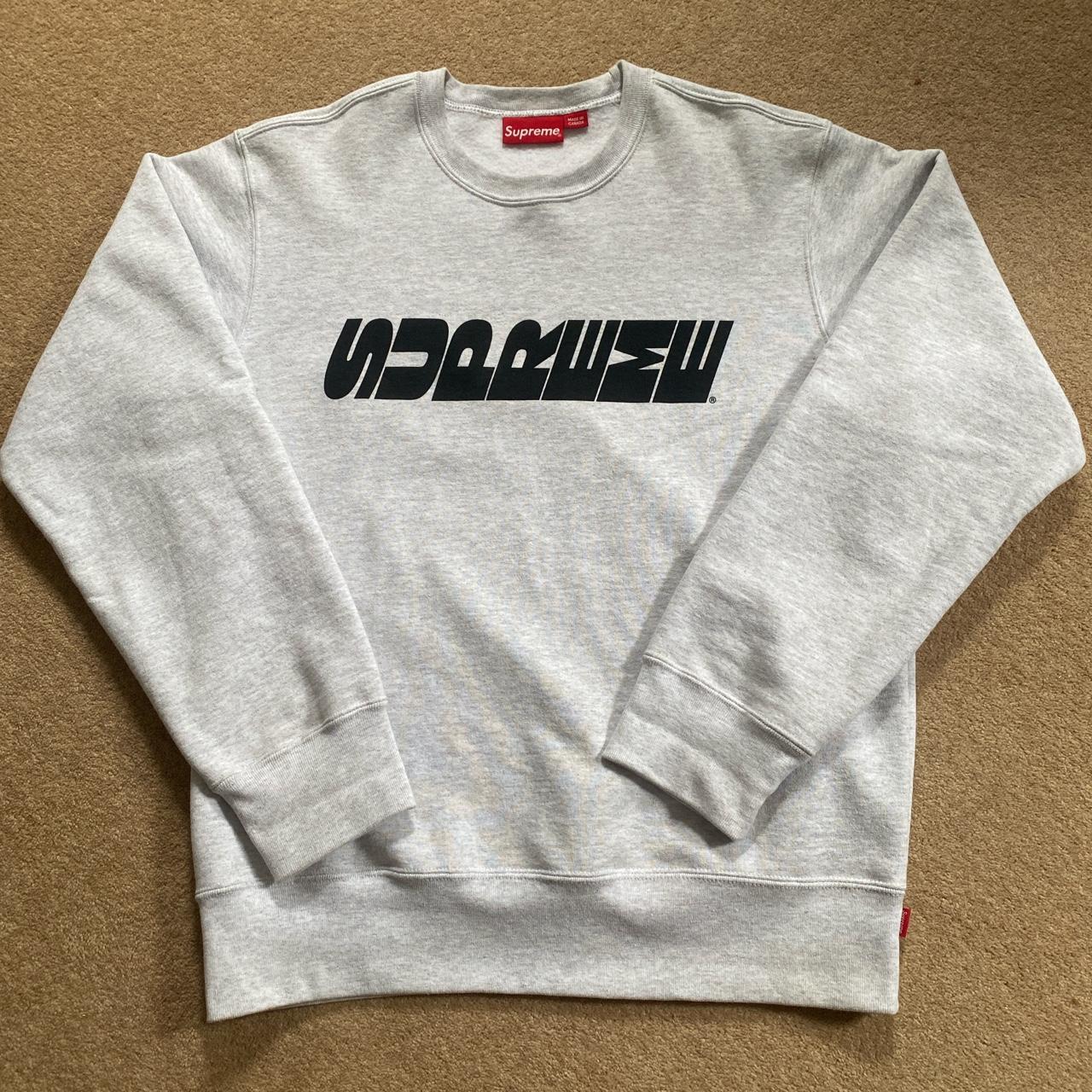 Supreme Breed Crew Neck Sweatshirt in Ash Grey... - Depop