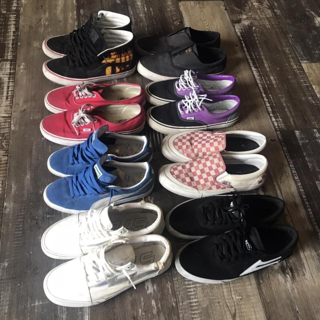 Beaters/ Skate shoes TRADES White Revenge x... Depop