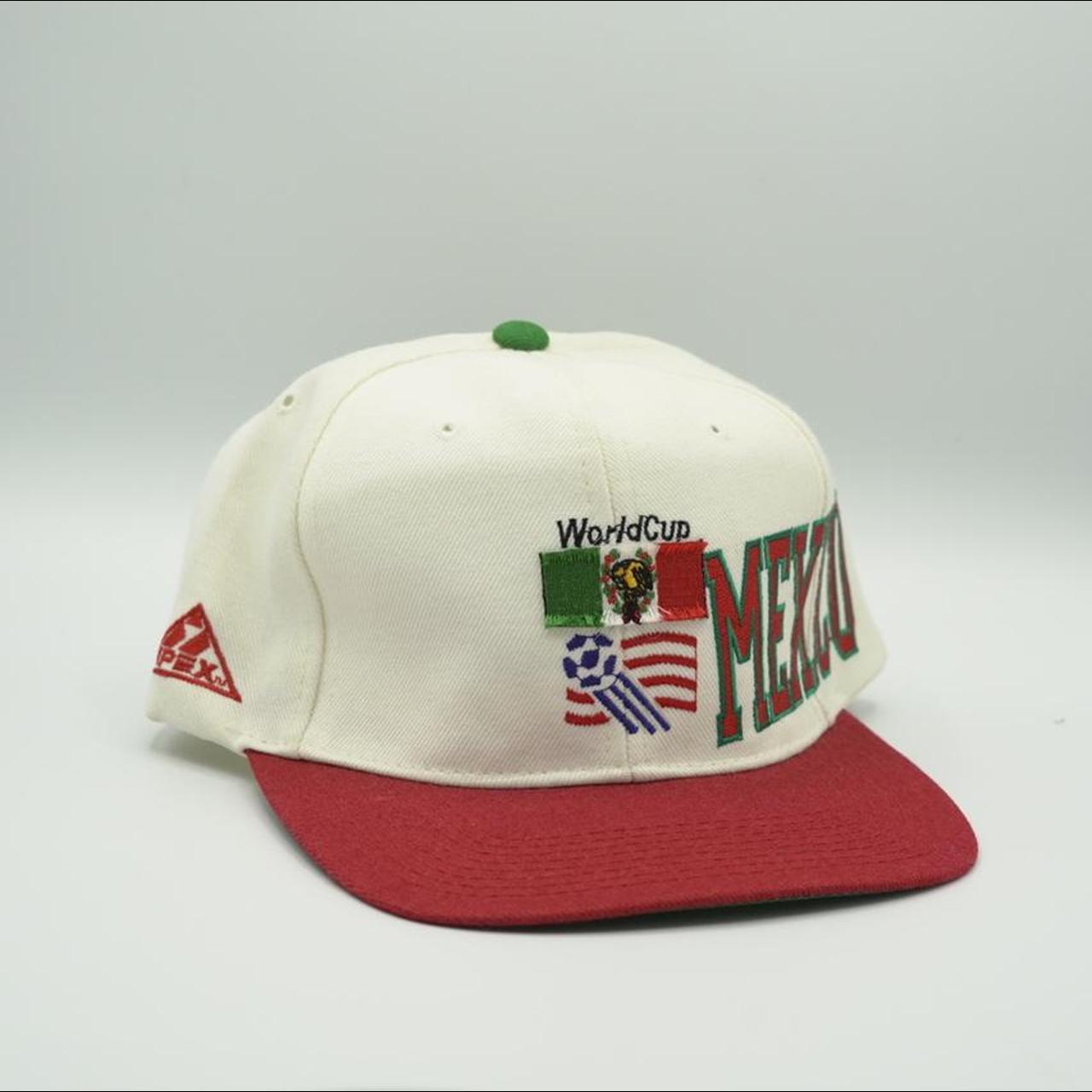 Vintage Apex Mexico Snap Back from 1994 World... - Depop