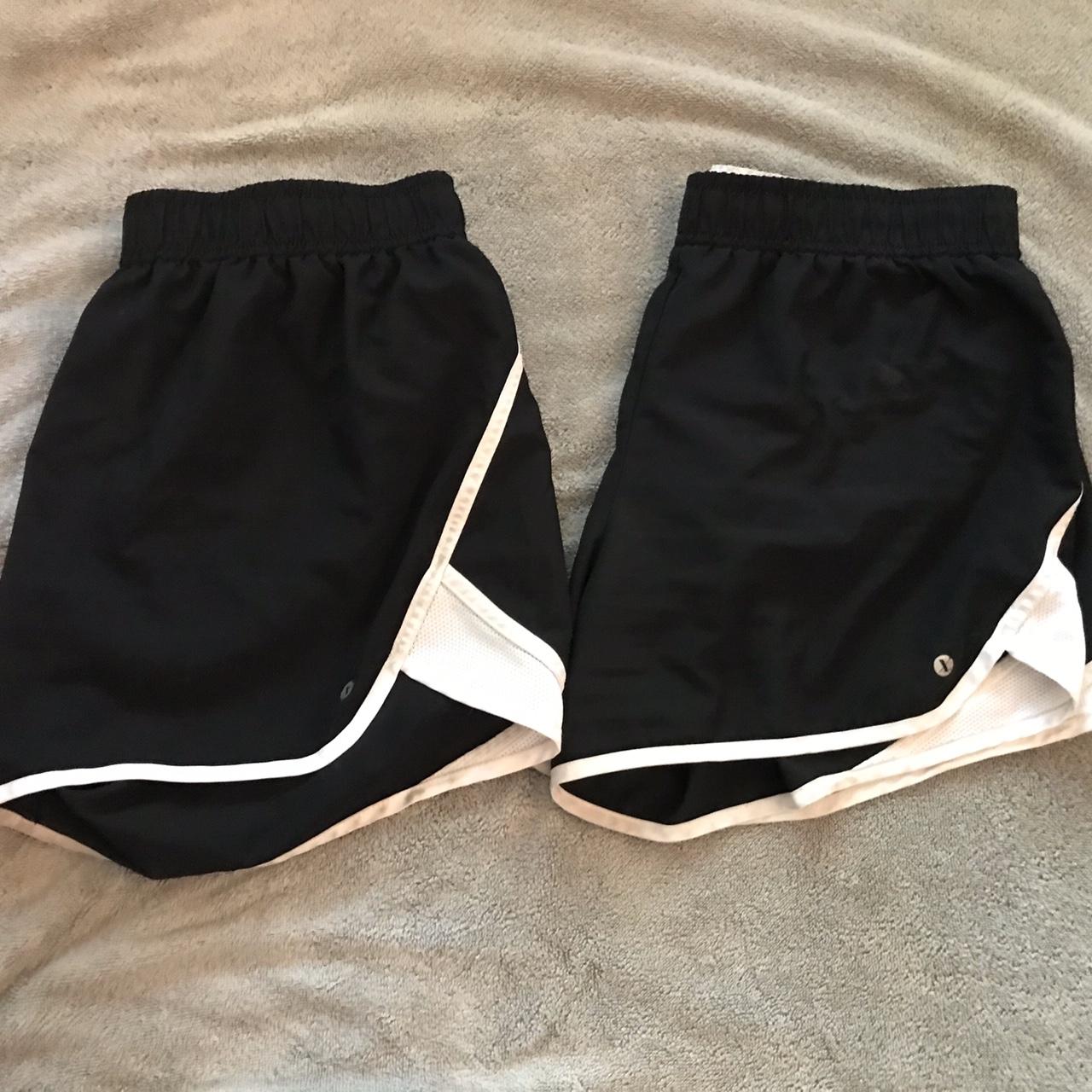 JCPenney Women's Black and White Shorts | Depop