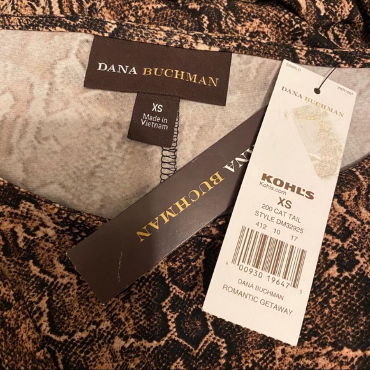 Diane Kordas Women's Brown and Tan Dress (4)