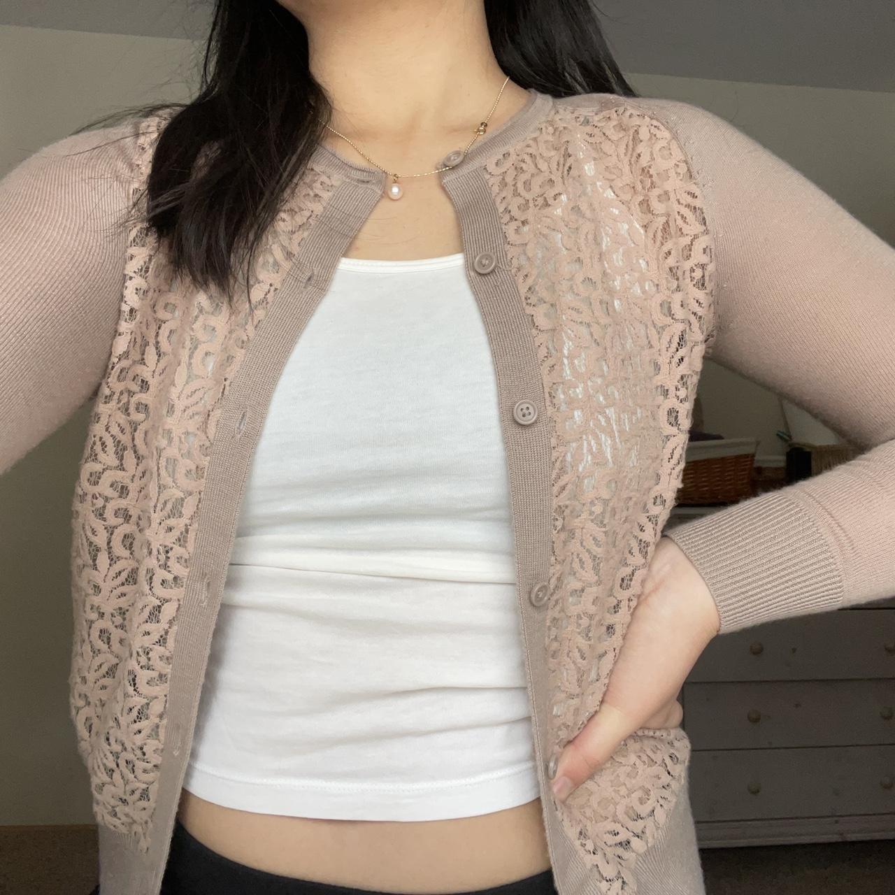 Loft 2025 sheer cardigan