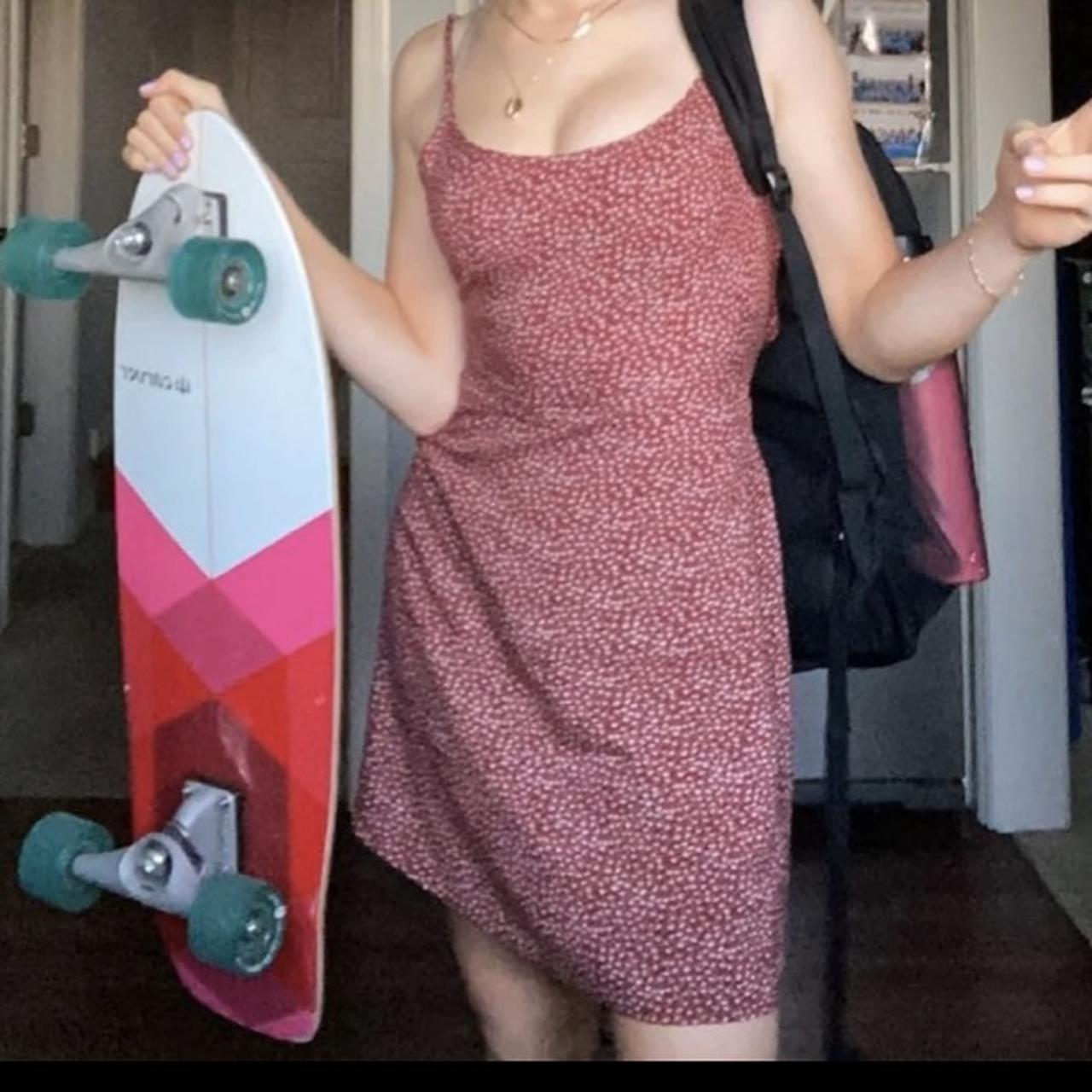 Red colleen dress Tags: brandy melville cara amara... - Depop