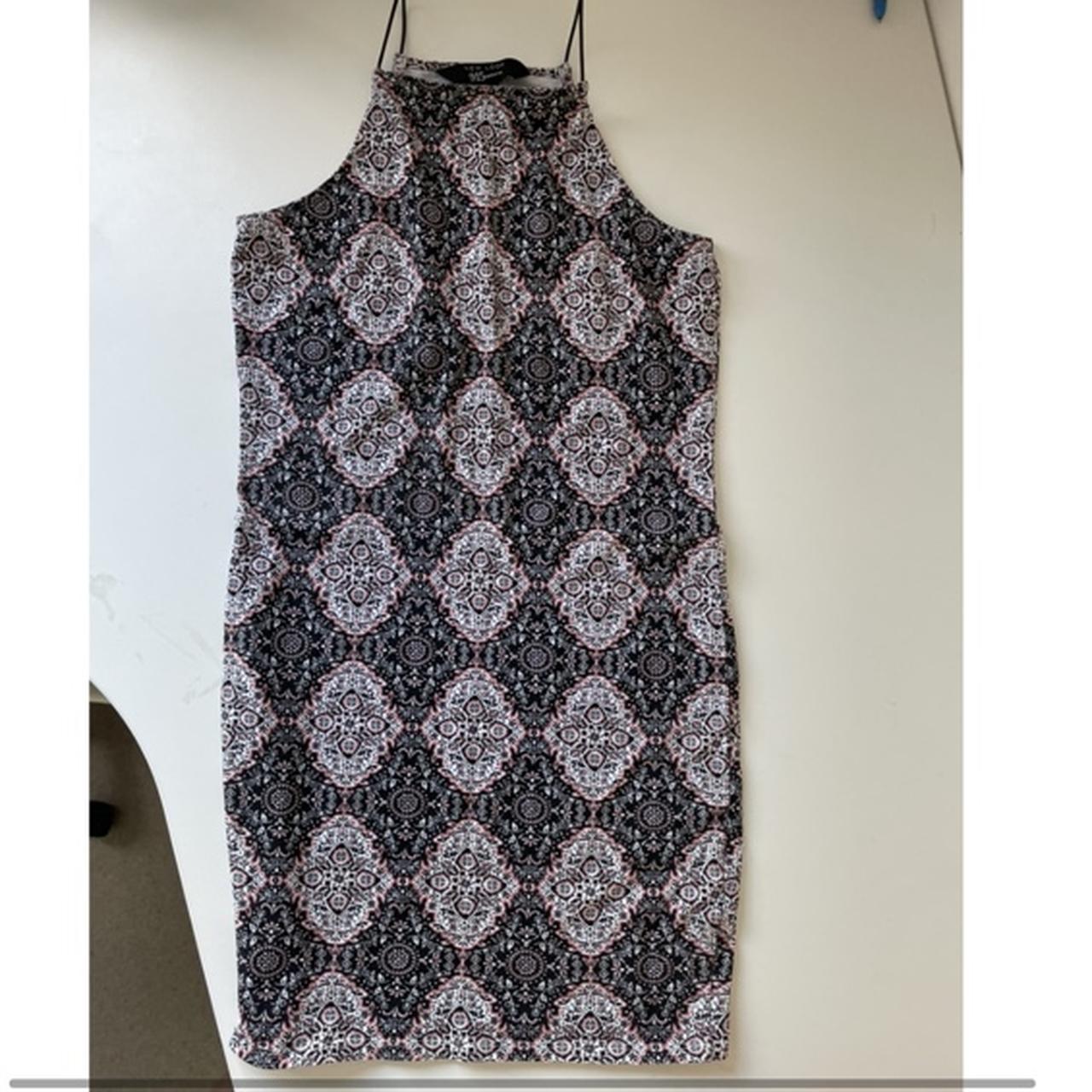 new look 915 patterned mini dress💓, tight