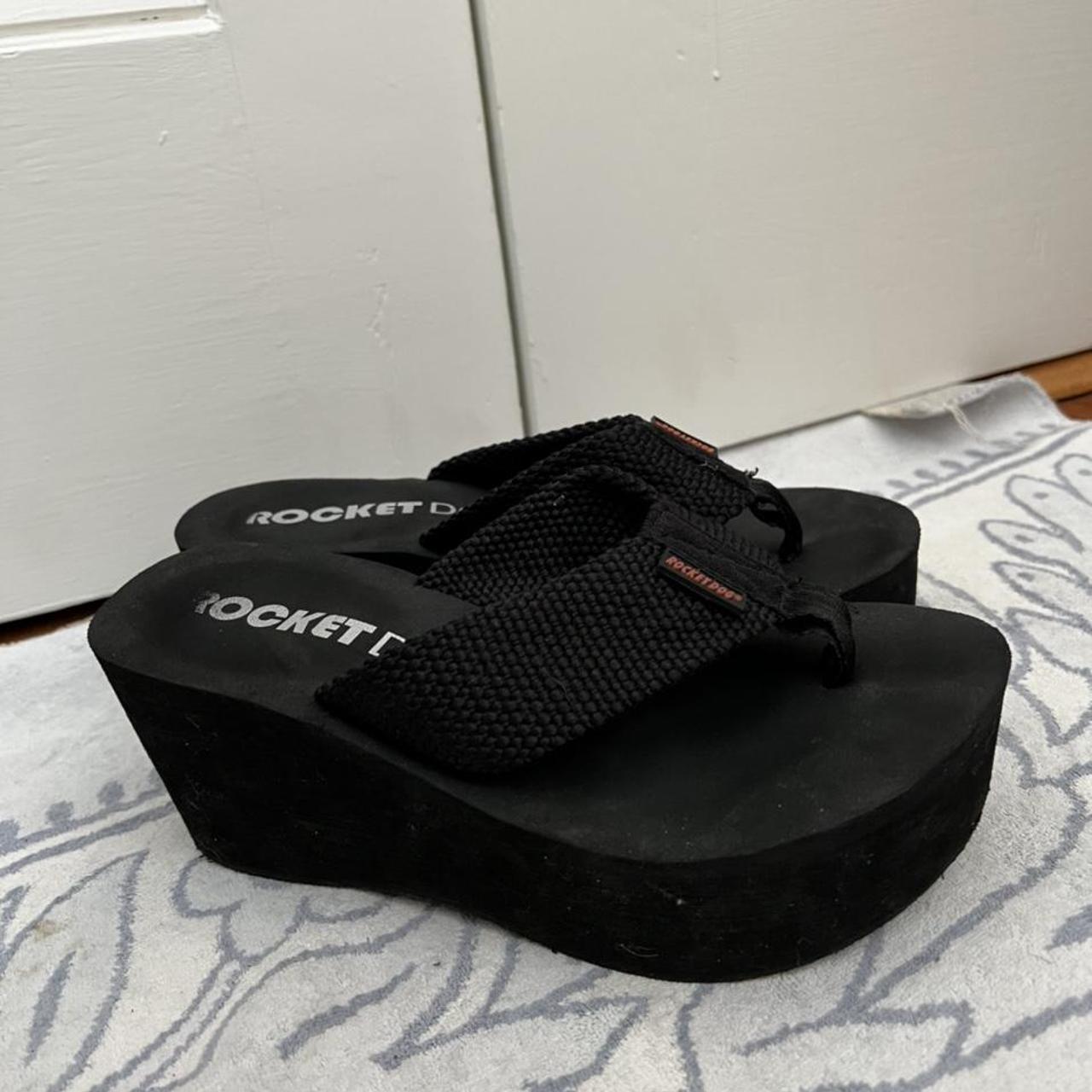 rocket dog platform sandals