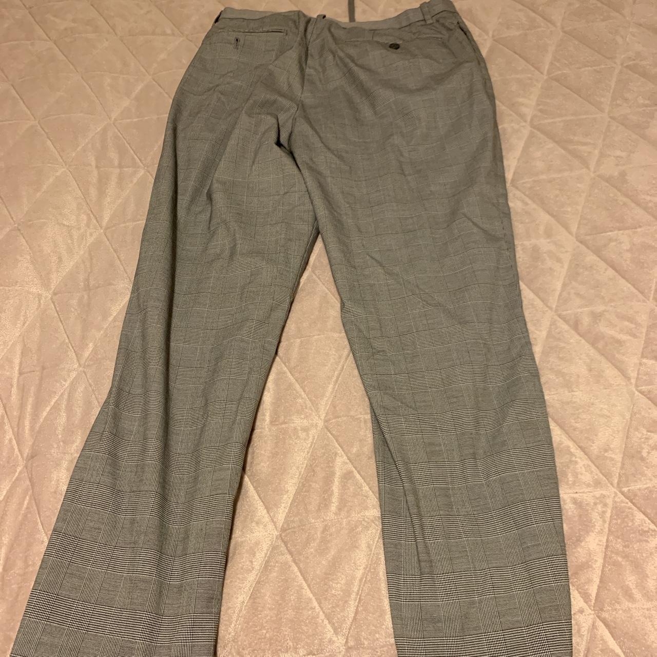 Uniqlo plaid pants that was worn only once! No... - Depop