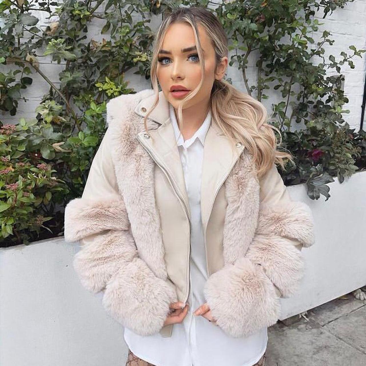 Missguided hotsell cream coat