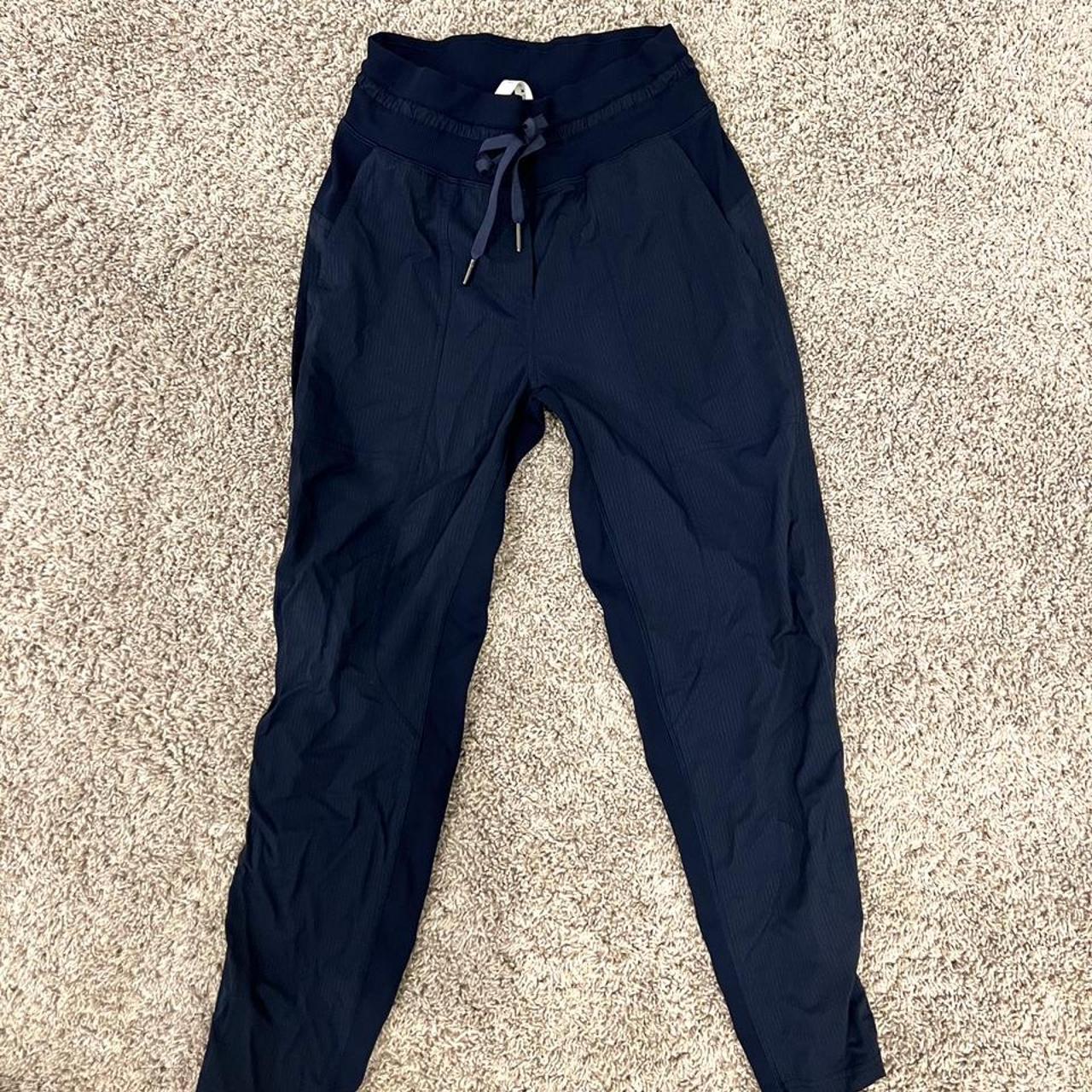 LULULEMON DANCE STUDIO PANTS CROP - navy blue -... - Depop