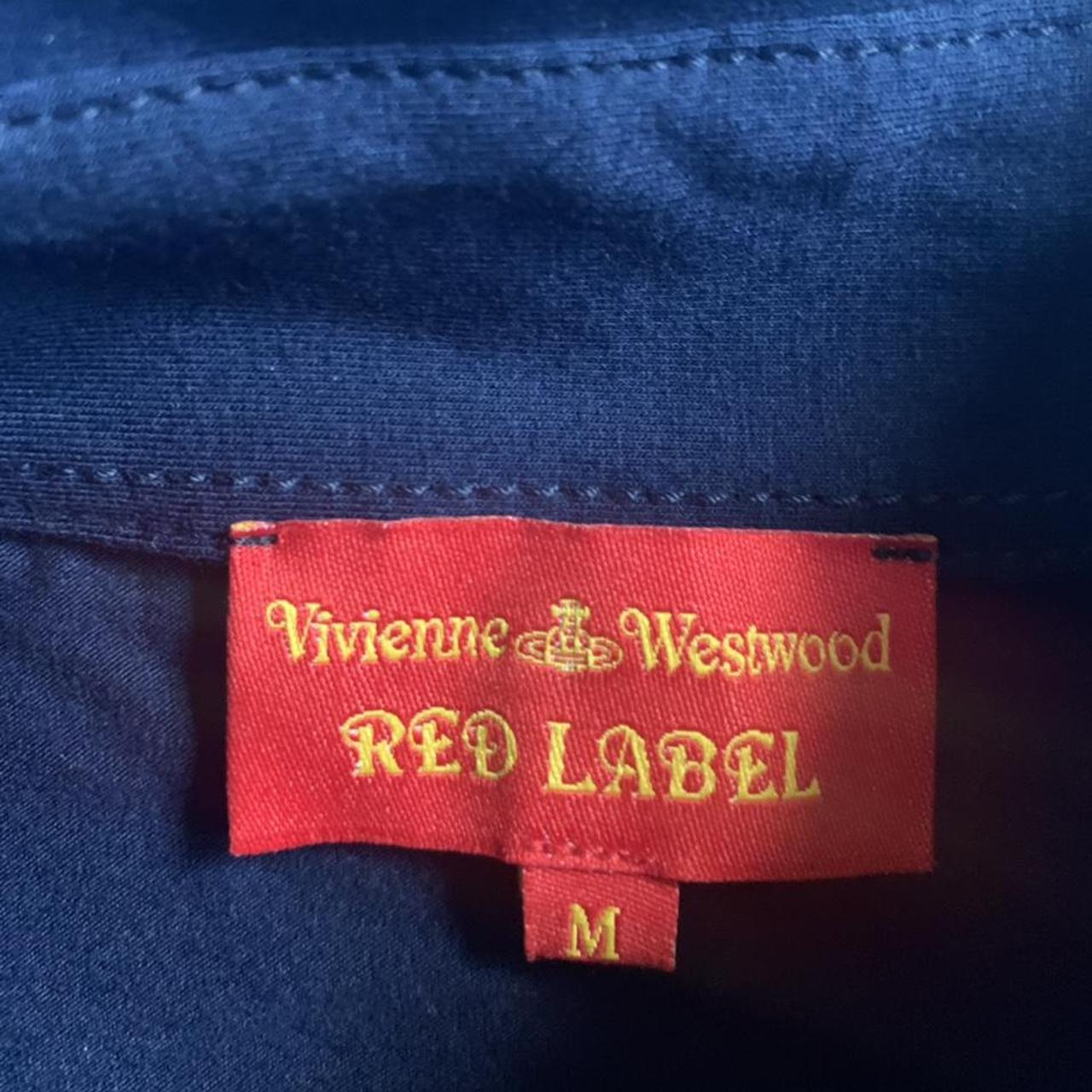 vintage vivienne westwood red label button up with... - Depop