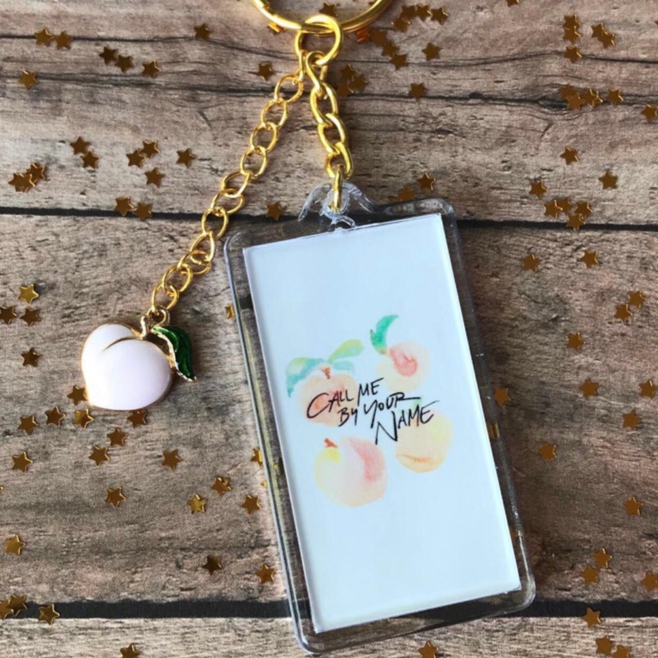 Call me by store your name keychain