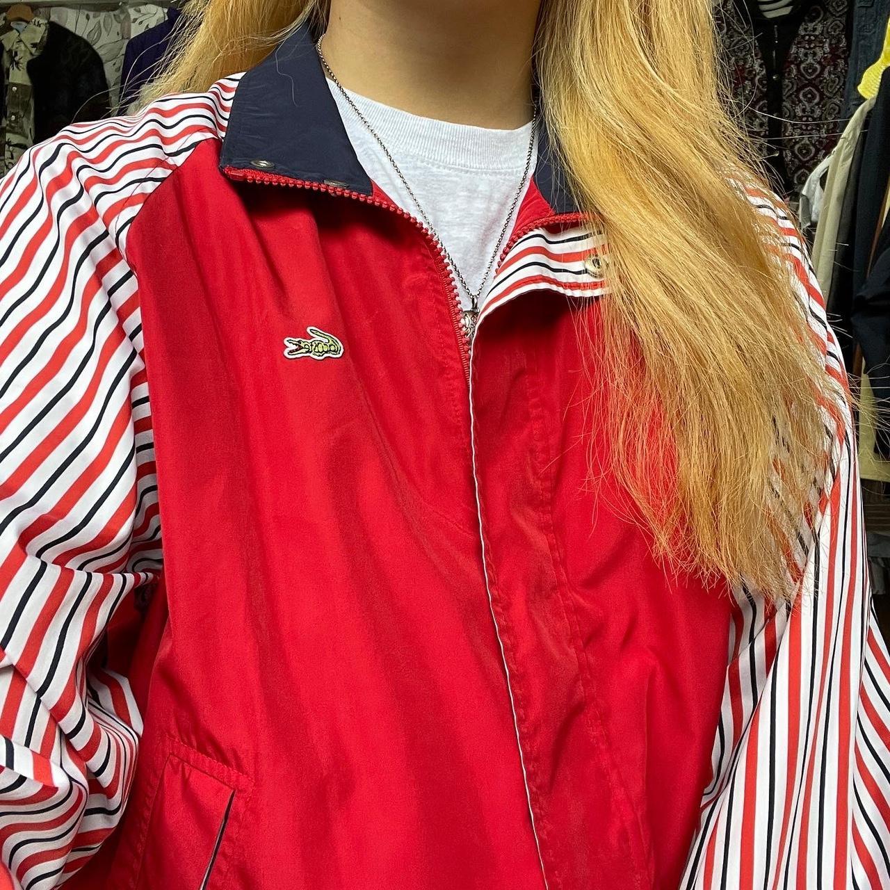 Lacoste Women's Red Jacket Depop
