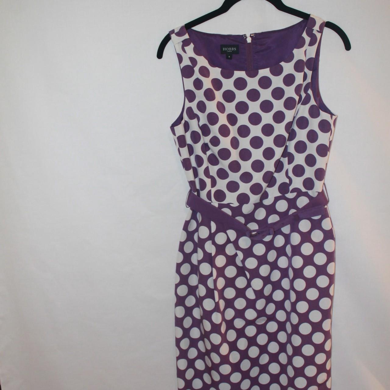 Hobbs purple outlet dress