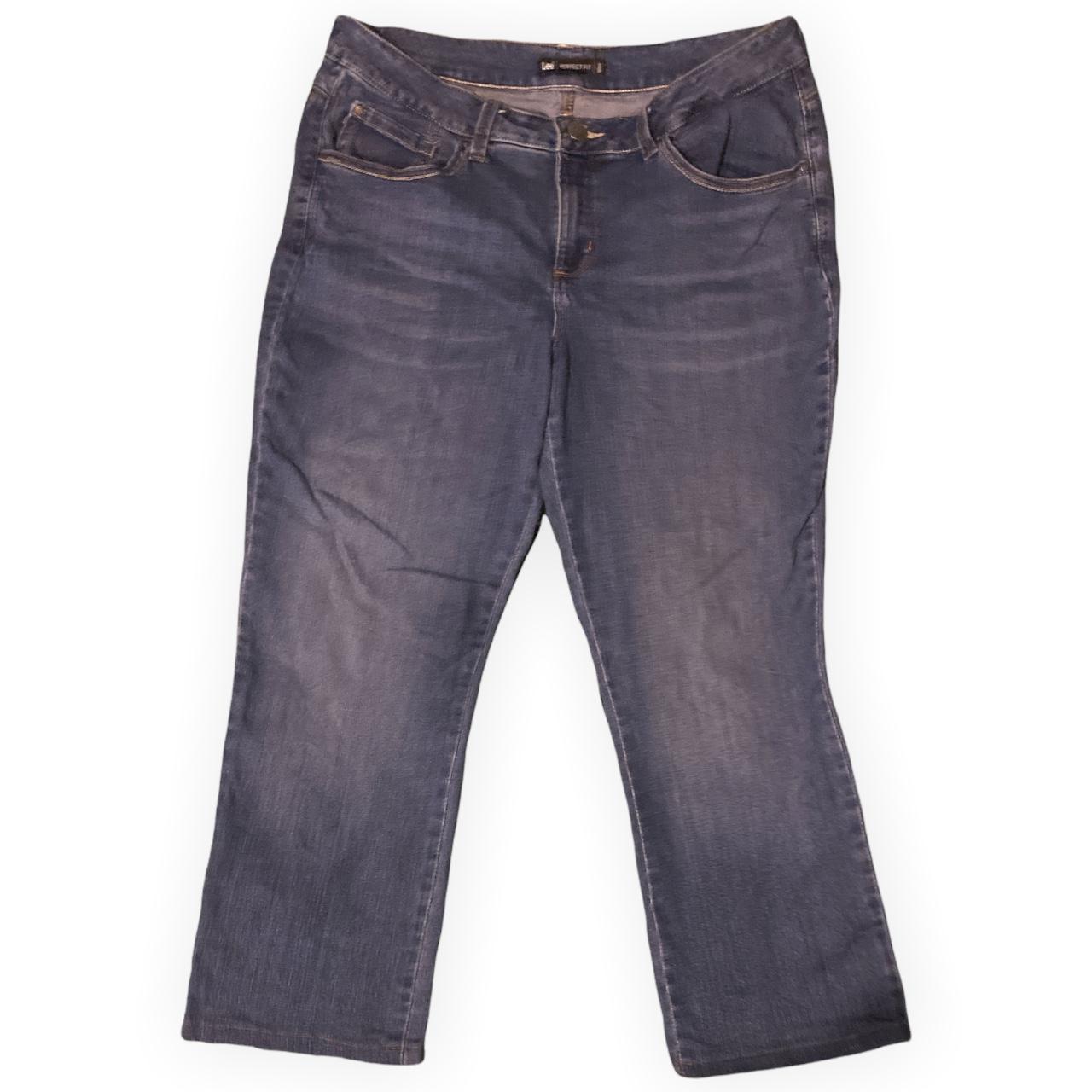 lee perfect fit straight leg jeans