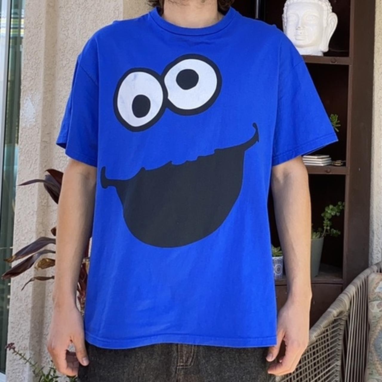 Retro Cookie Monster Tee, FREE SHIPPING, OFFICIAL