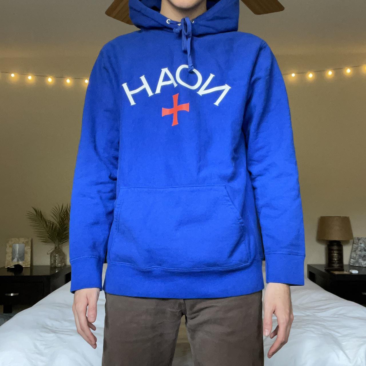 Noah Core Logo Hoodie - Royal Blue, Size: XL (fits...