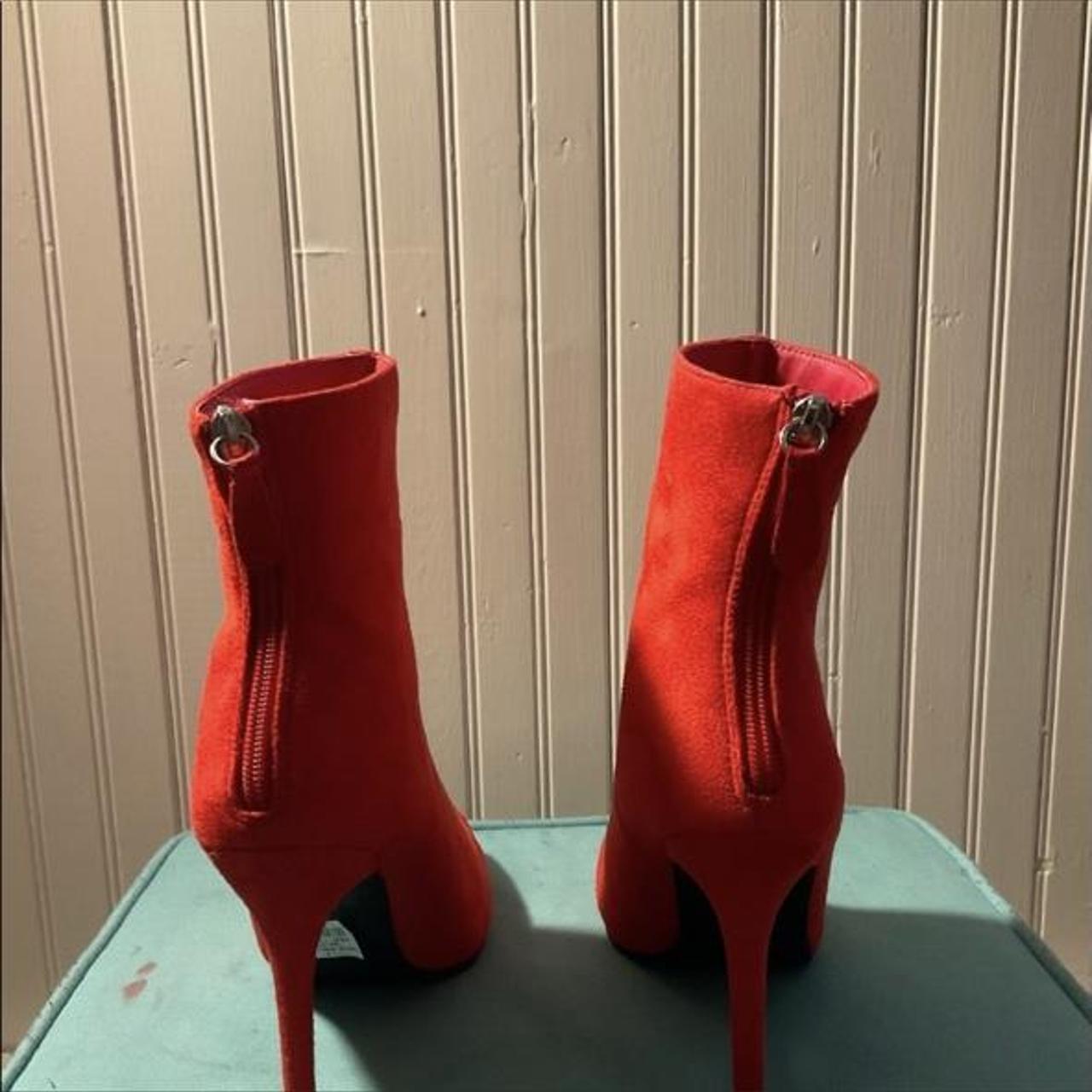 Red boots deals charlotte russe