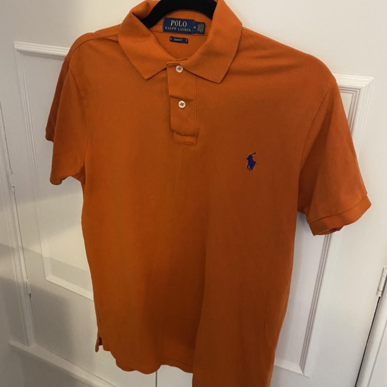 burnt orange polo ralph lauren