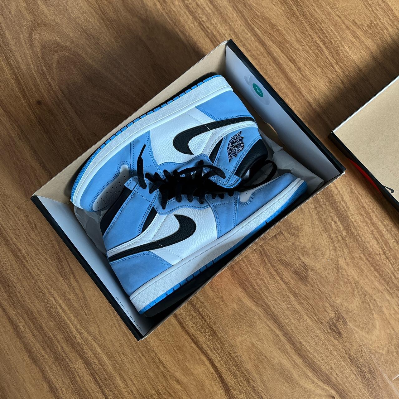 unc blue jordan 1 high