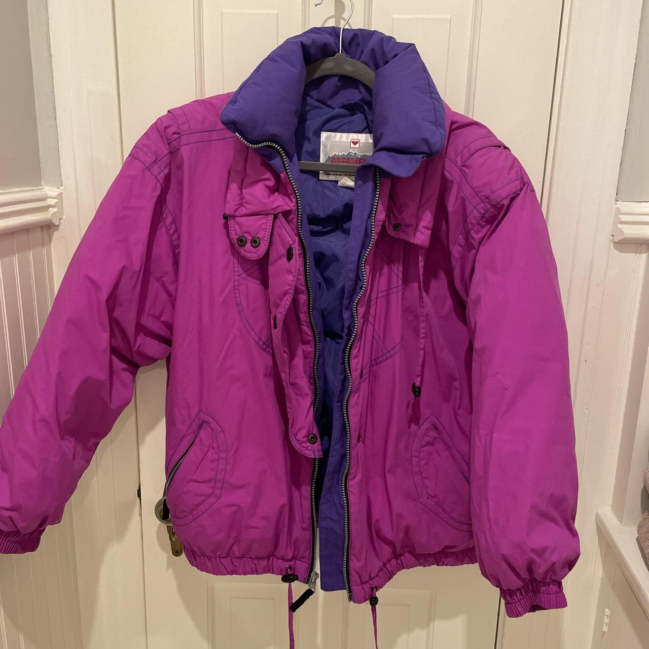 Women's Pink and Purple Jacket | Depop