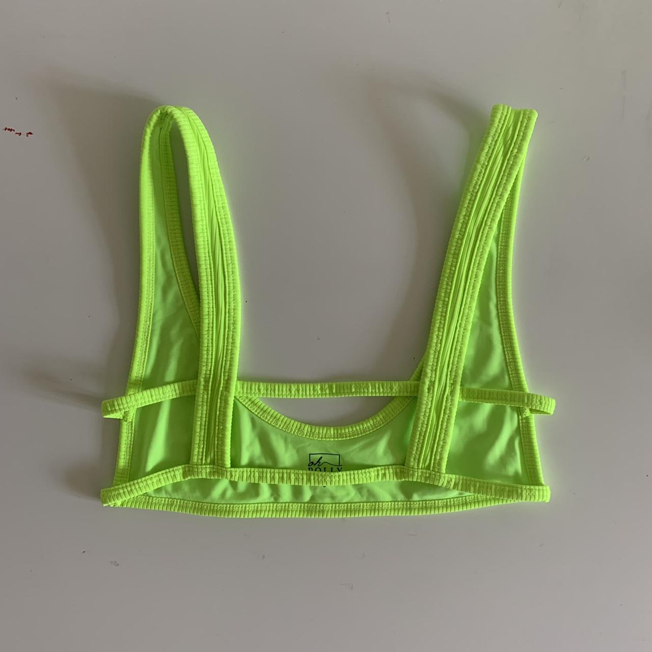 Oh Polly neon yellow/green bikini. Top is S, bottoms