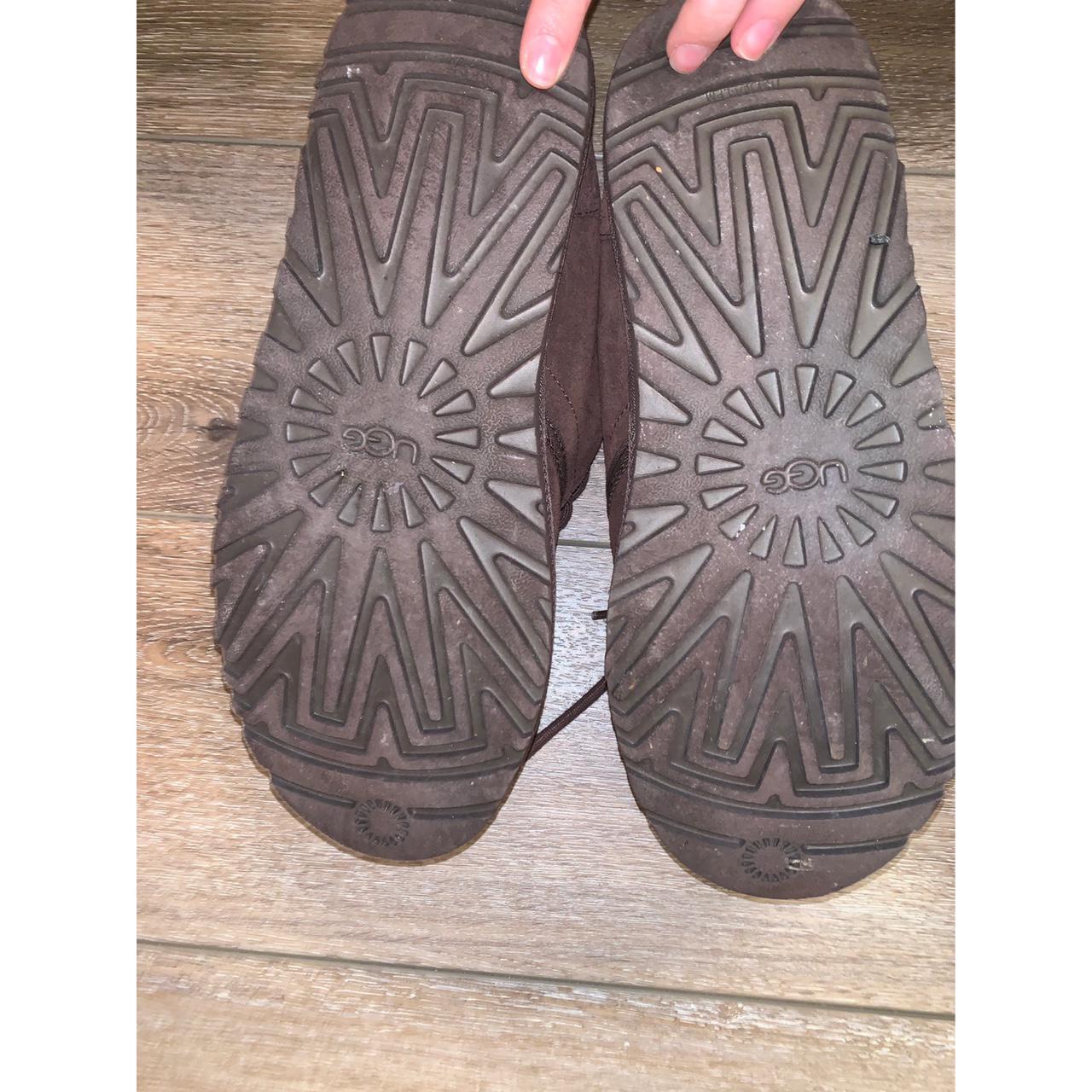 dark brown ugg slippers