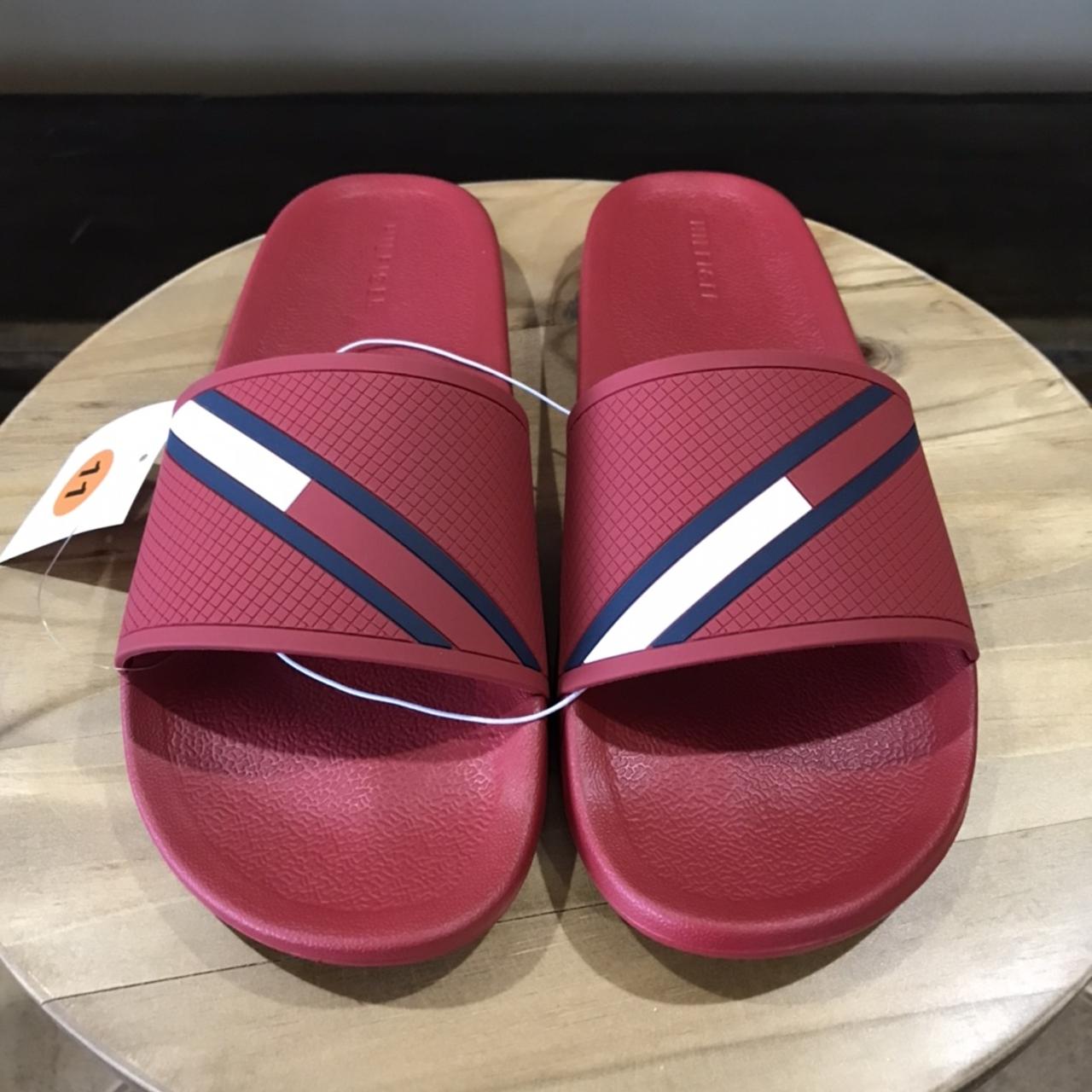 tommy hilfiger slides mens