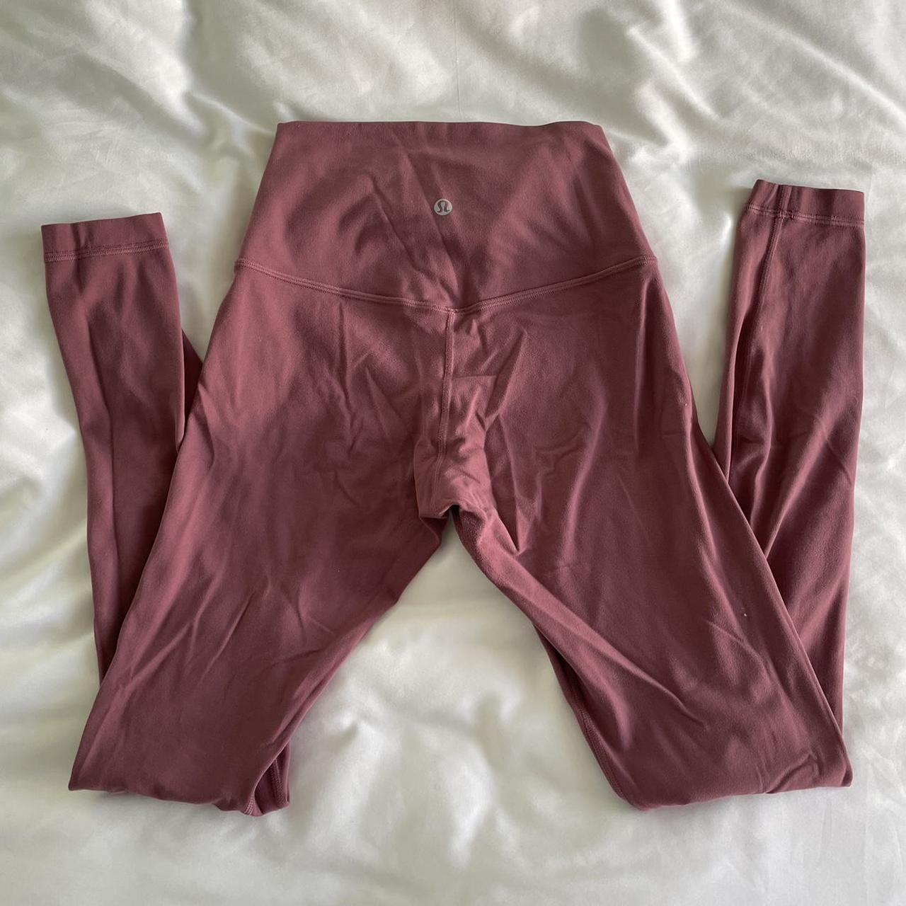 lululemon salmon leggings