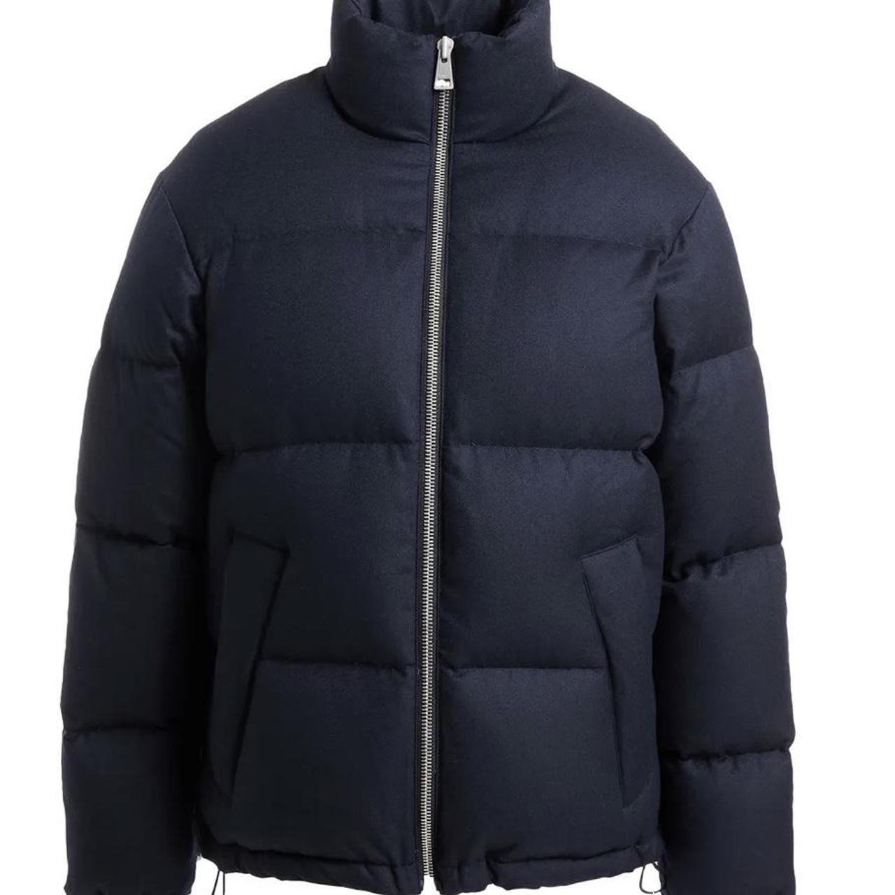sandro velvet puffer jacket