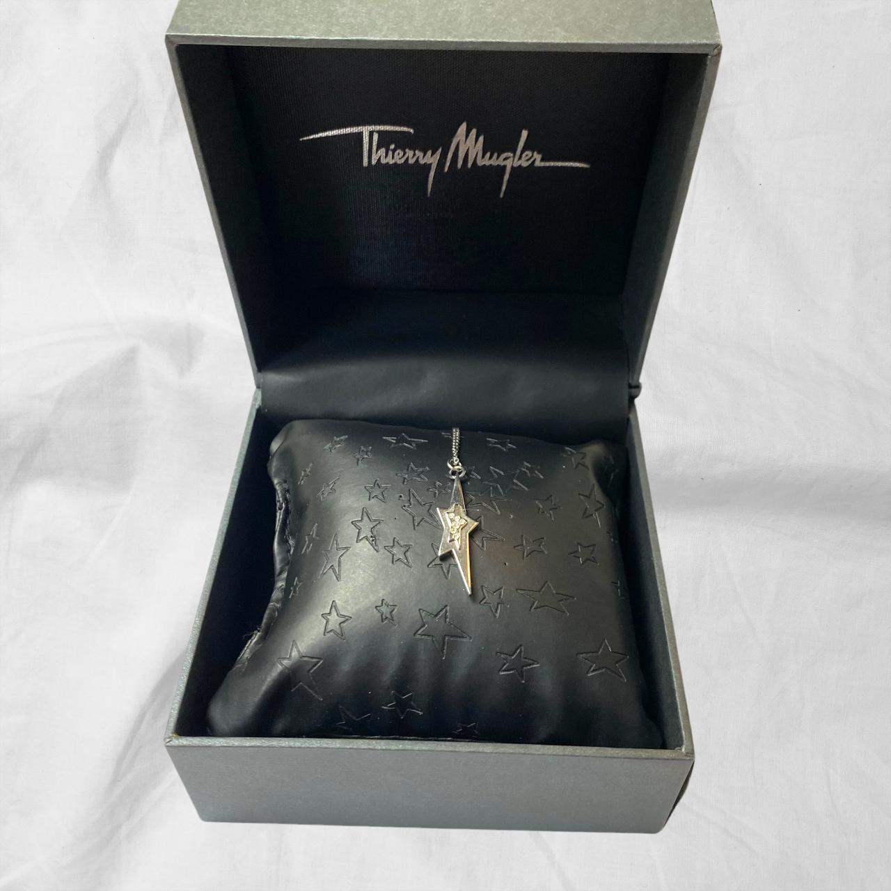 Thierry mugler star necklace pendant with... - Depop