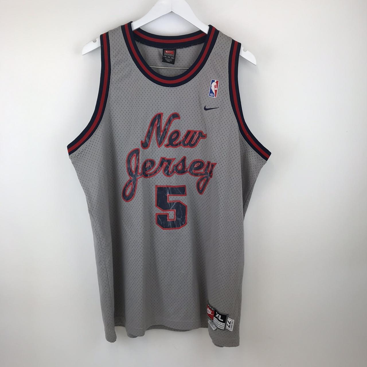 Nike Vintage 01's New Jersey Nets Jason Kidd Nba Jersey Nike