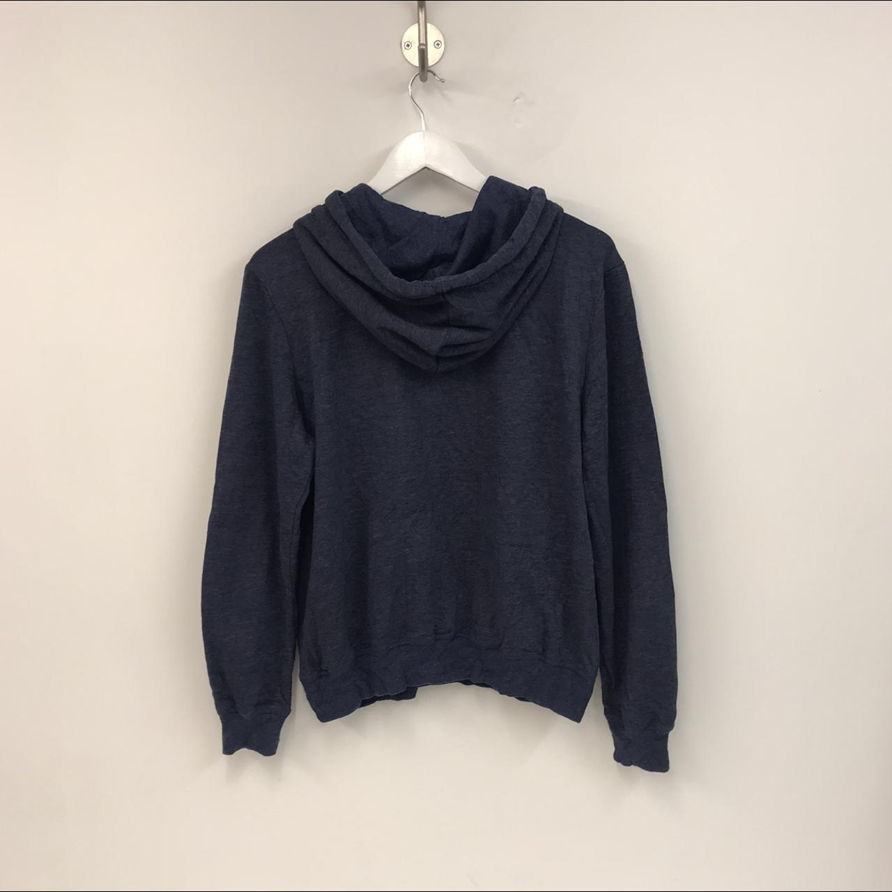 Retro Camp David Snowshoe hoodie Blue Pocket on... Depop