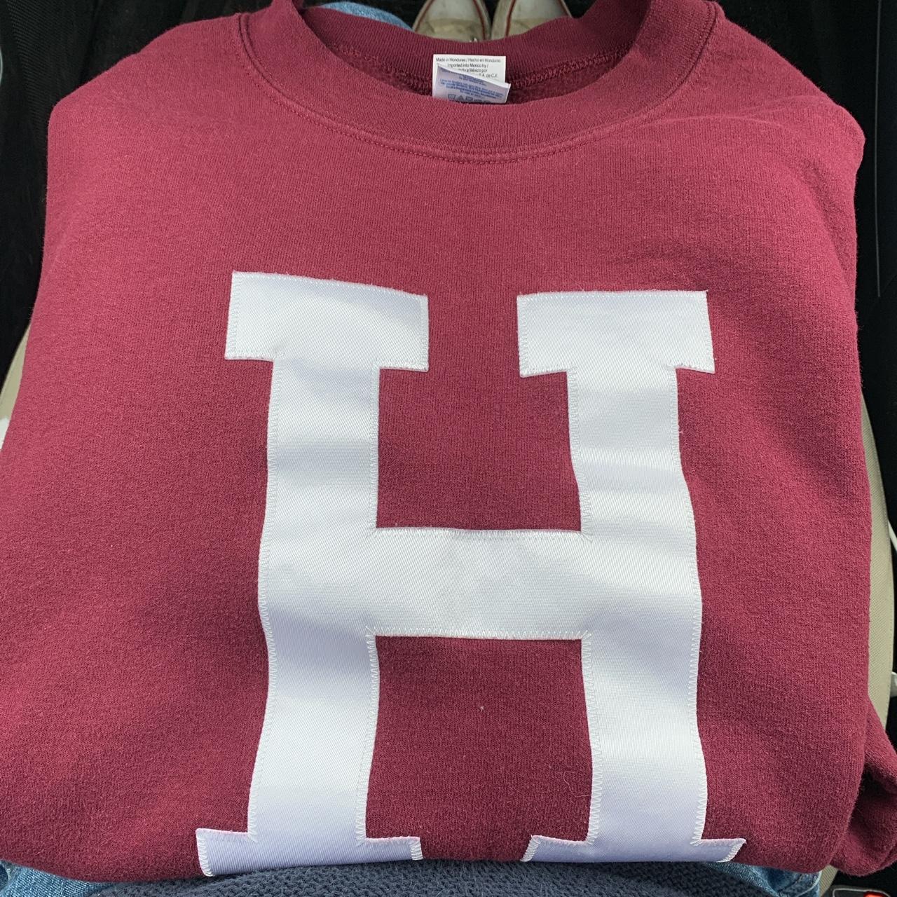 ON HOLD Harvard athletics crewneck sweatshirt with... - Depop