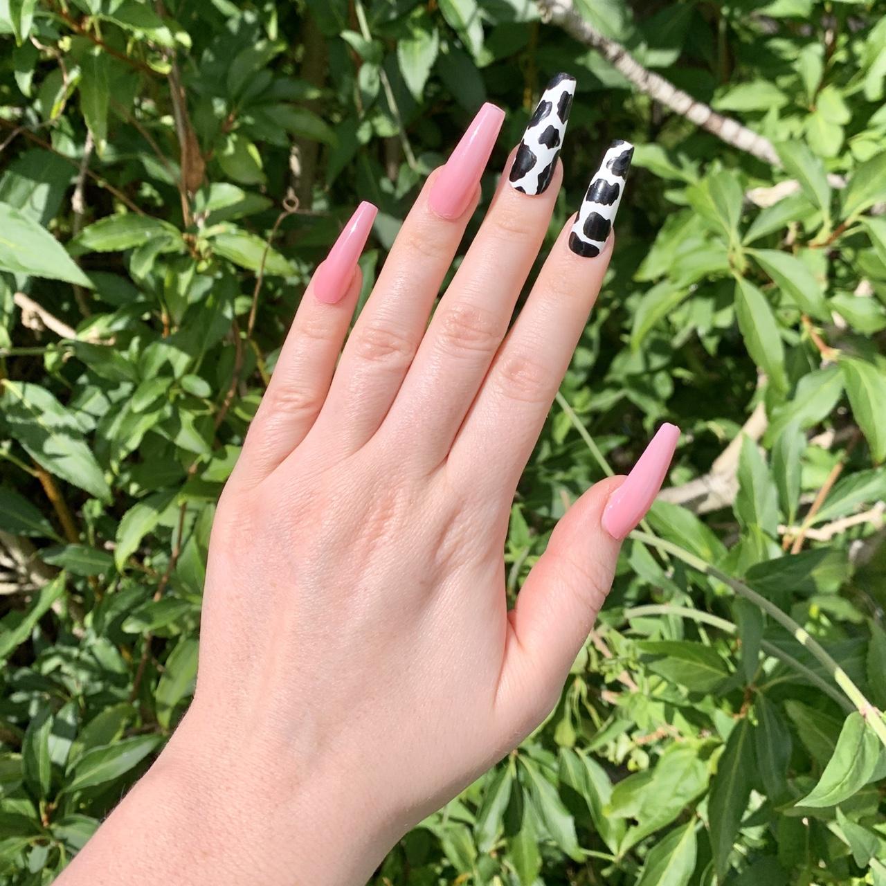 Pink Nails | Depop