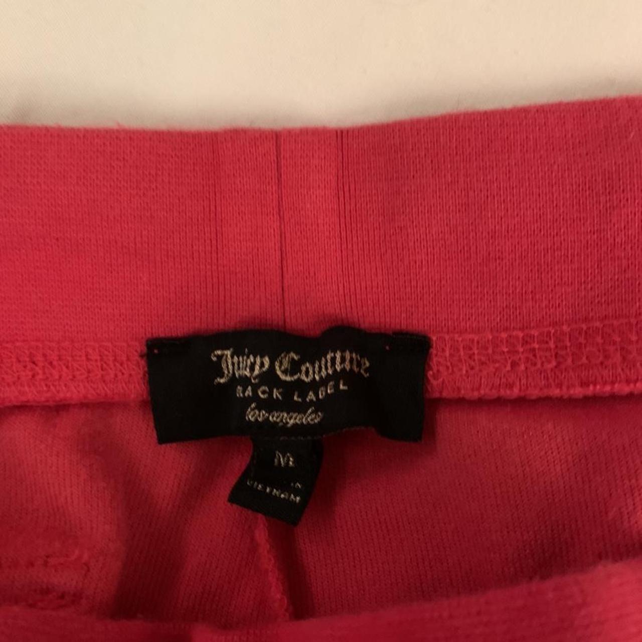 juicy couture hot pink velvet track pants!!! these... - Depop