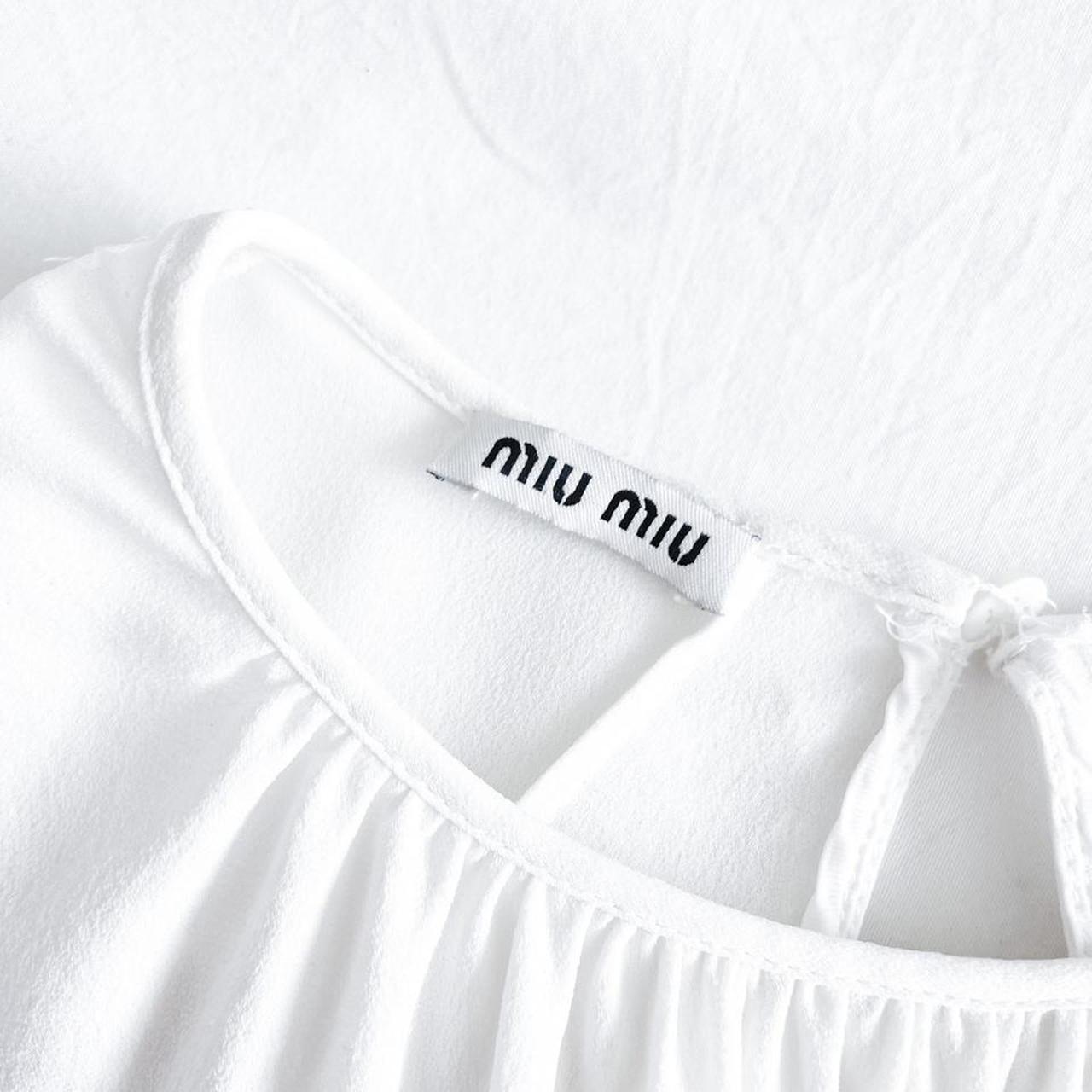 Miu Miu Women's White Blouse (4)