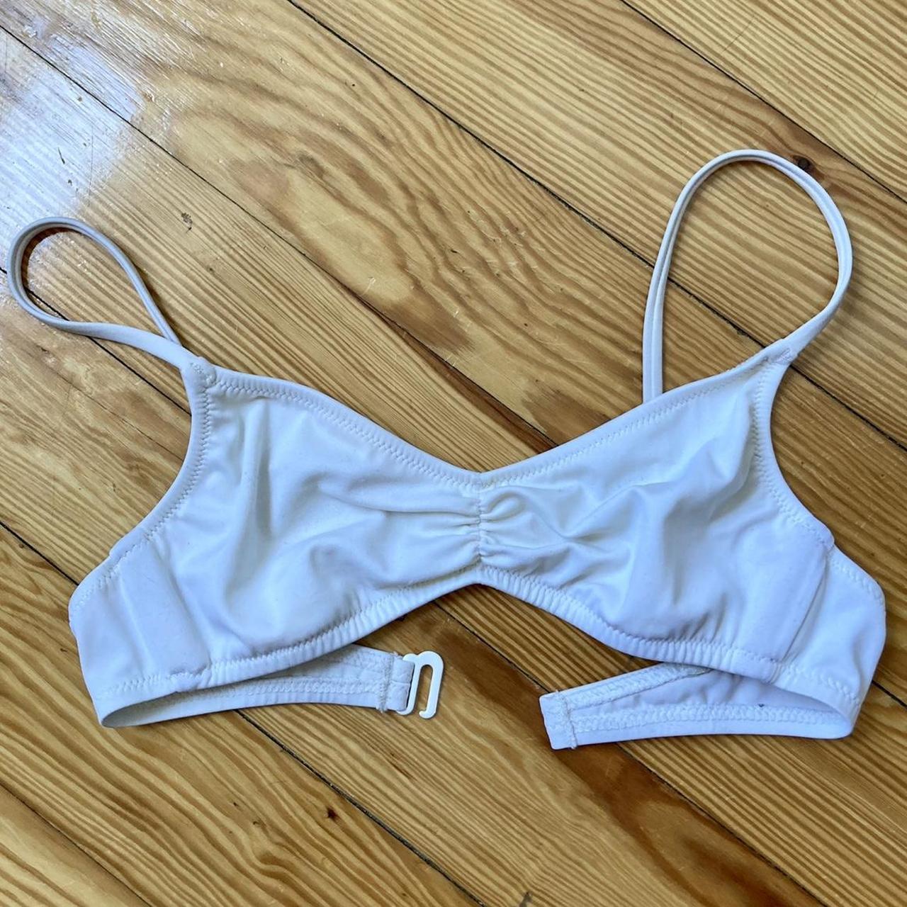 J.Crew Women's White Bikiniandtankinitops Depop