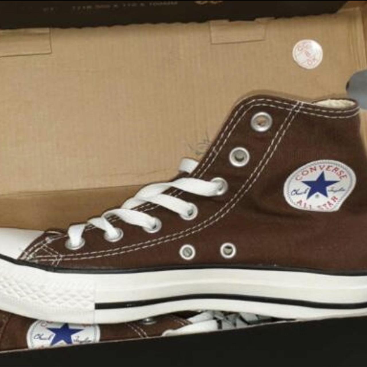 SOLD DO NOT BUY Brown converse classic chuck taylor... - Depop