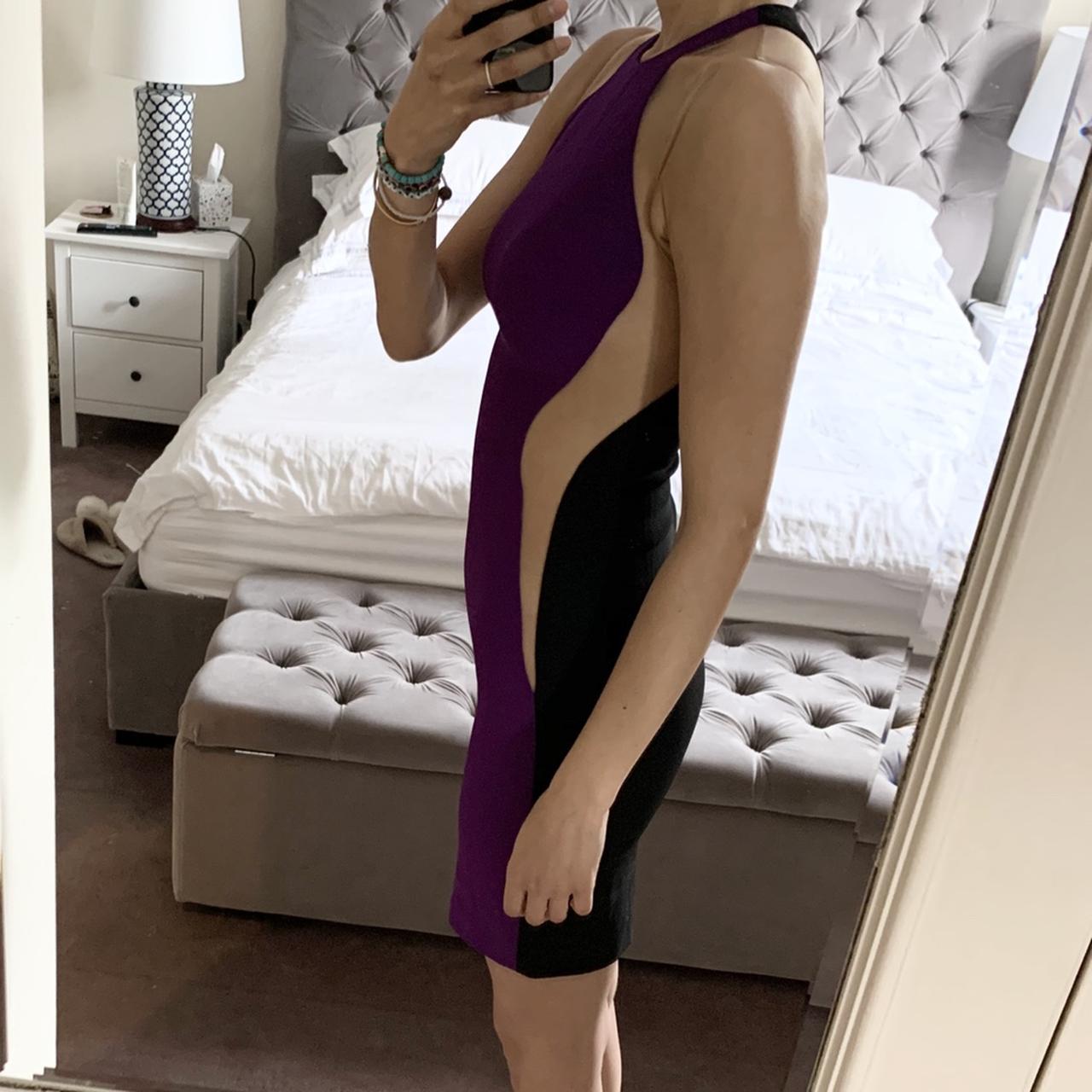 Stella mccartney hot sale purple dress