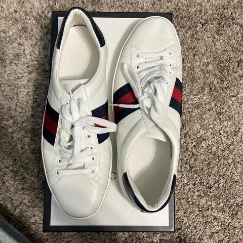 Gucci shoes Worn 2x Size 6.5 (US) Size 36.5 (EU) - Depop